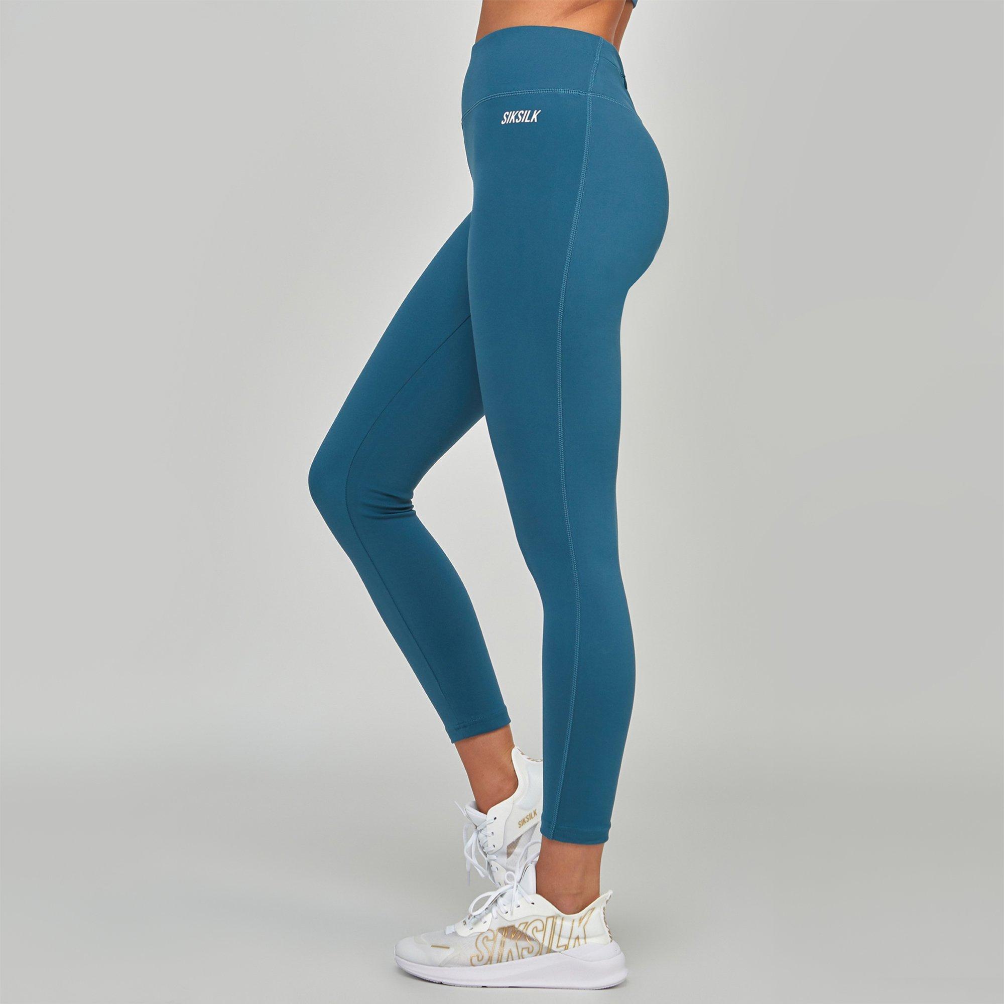 Teal - SikSilk - Leggings - 2