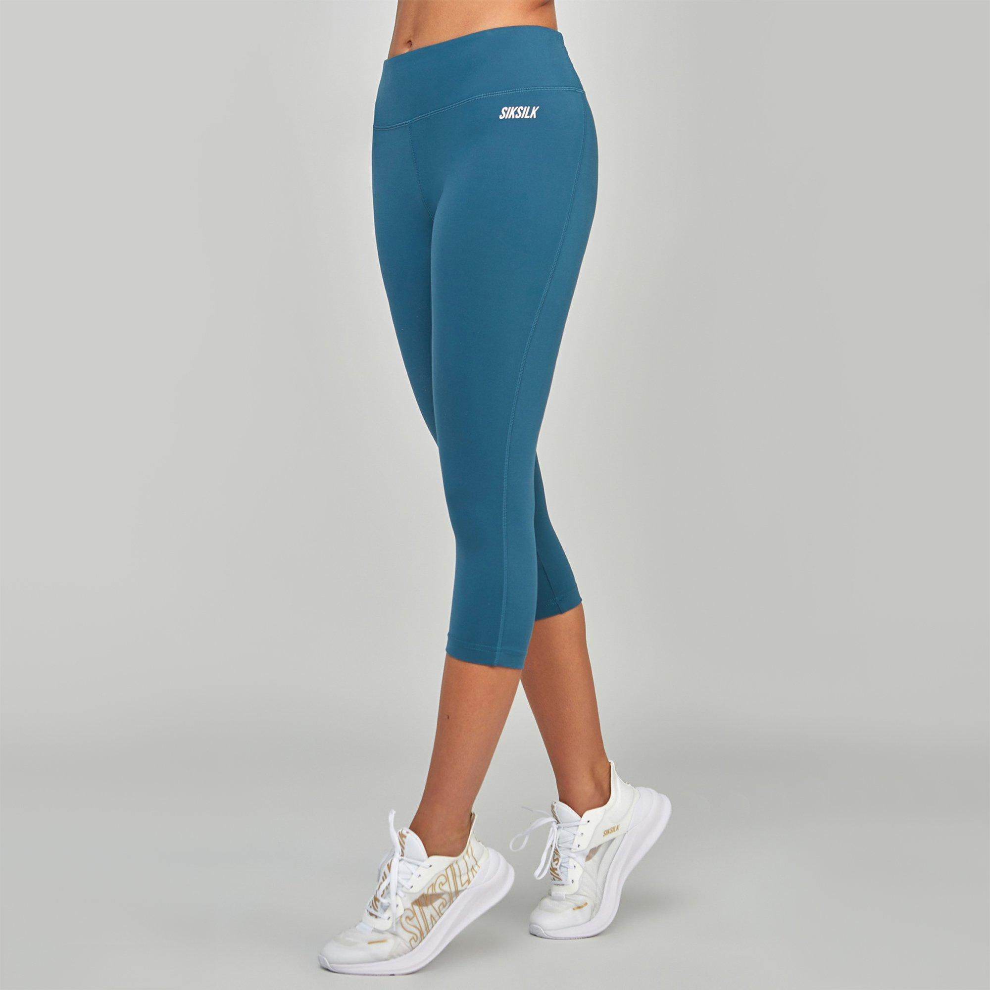 Teal - SikSilk - Women's Leggings - 1