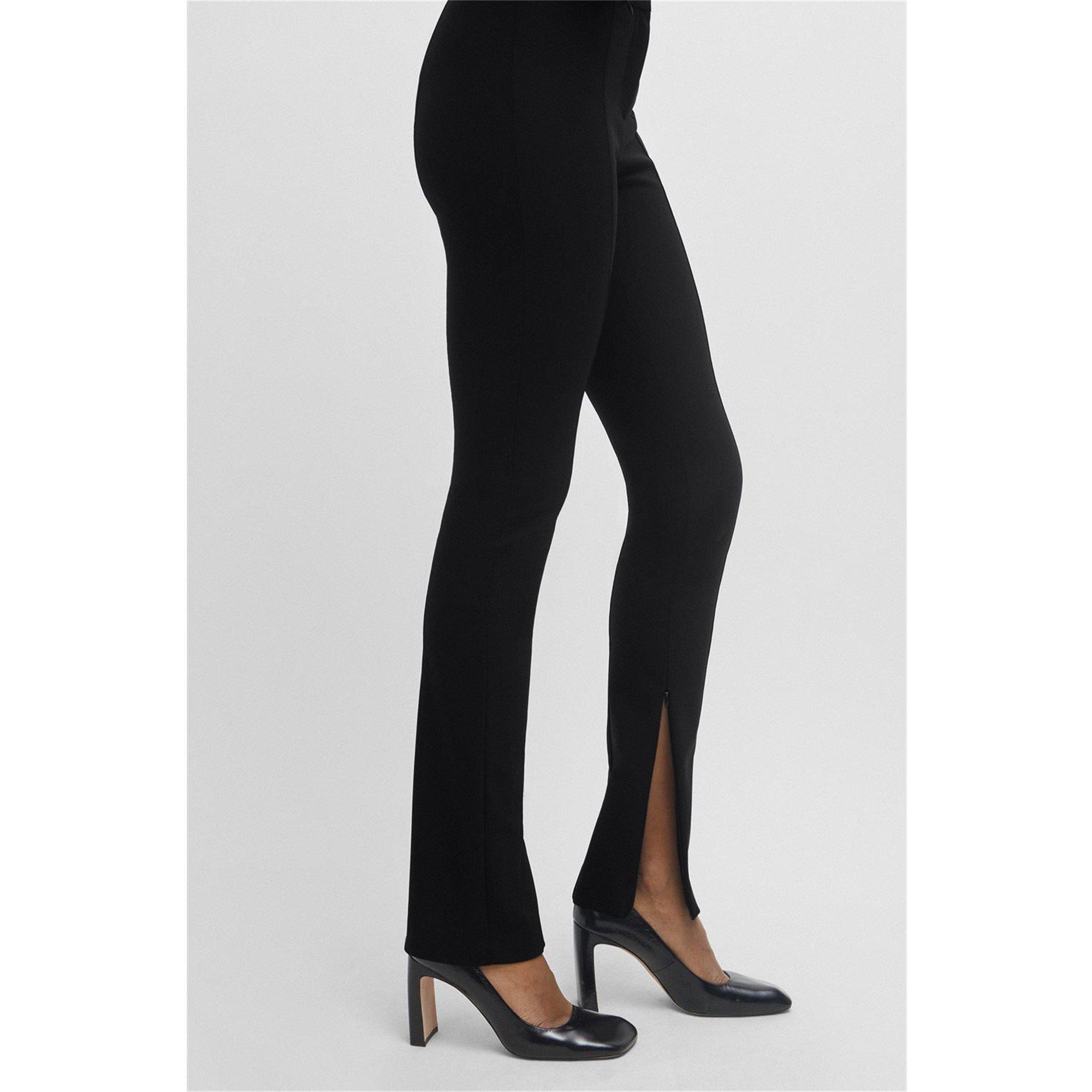 Black - Boss - Women's Tukeva Slim Fit Trousers - 4