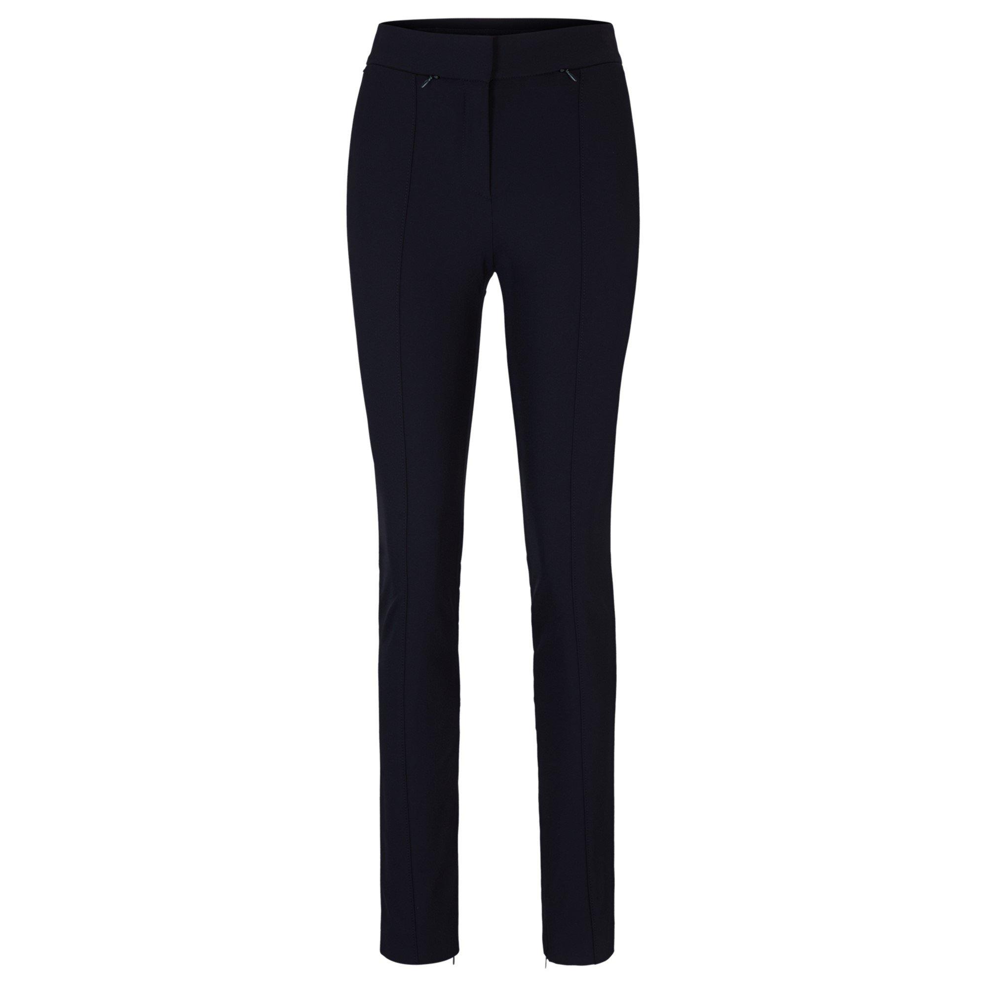 Bleu foncé - Boss - Women's Tukeva Slim Fit Trousers - 5