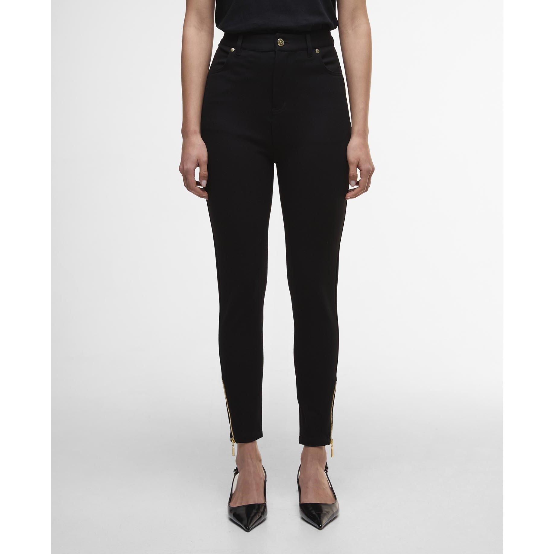 Black - Barbour International - Stella Slim Trousers - 7