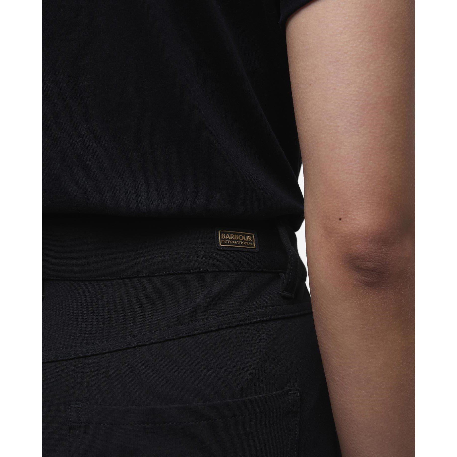 Black - Barbour International - Stella Slim Trousers - 6