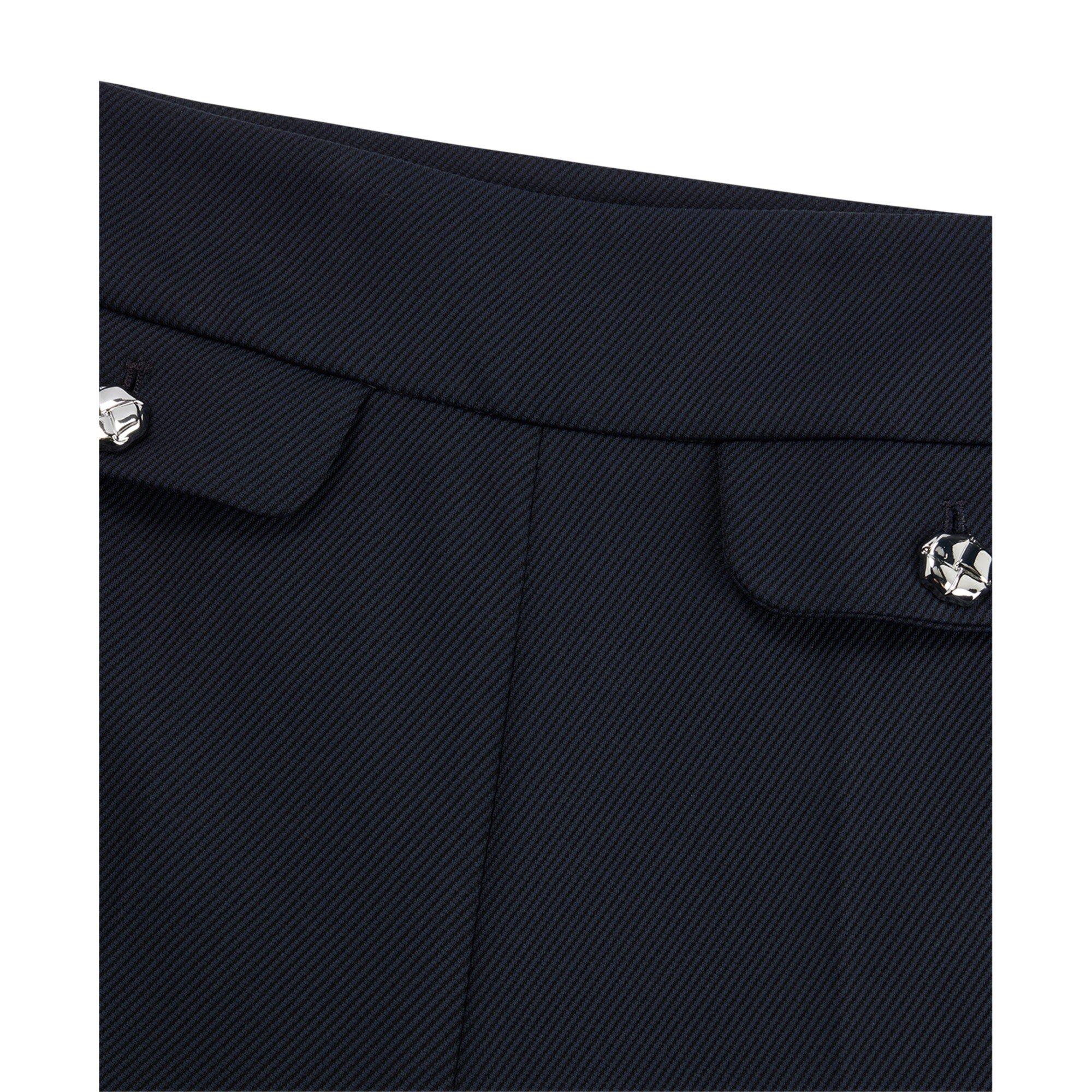 Dark Blue 404 - Boss - Women's Tubeka Slim Fit Trousers - 6