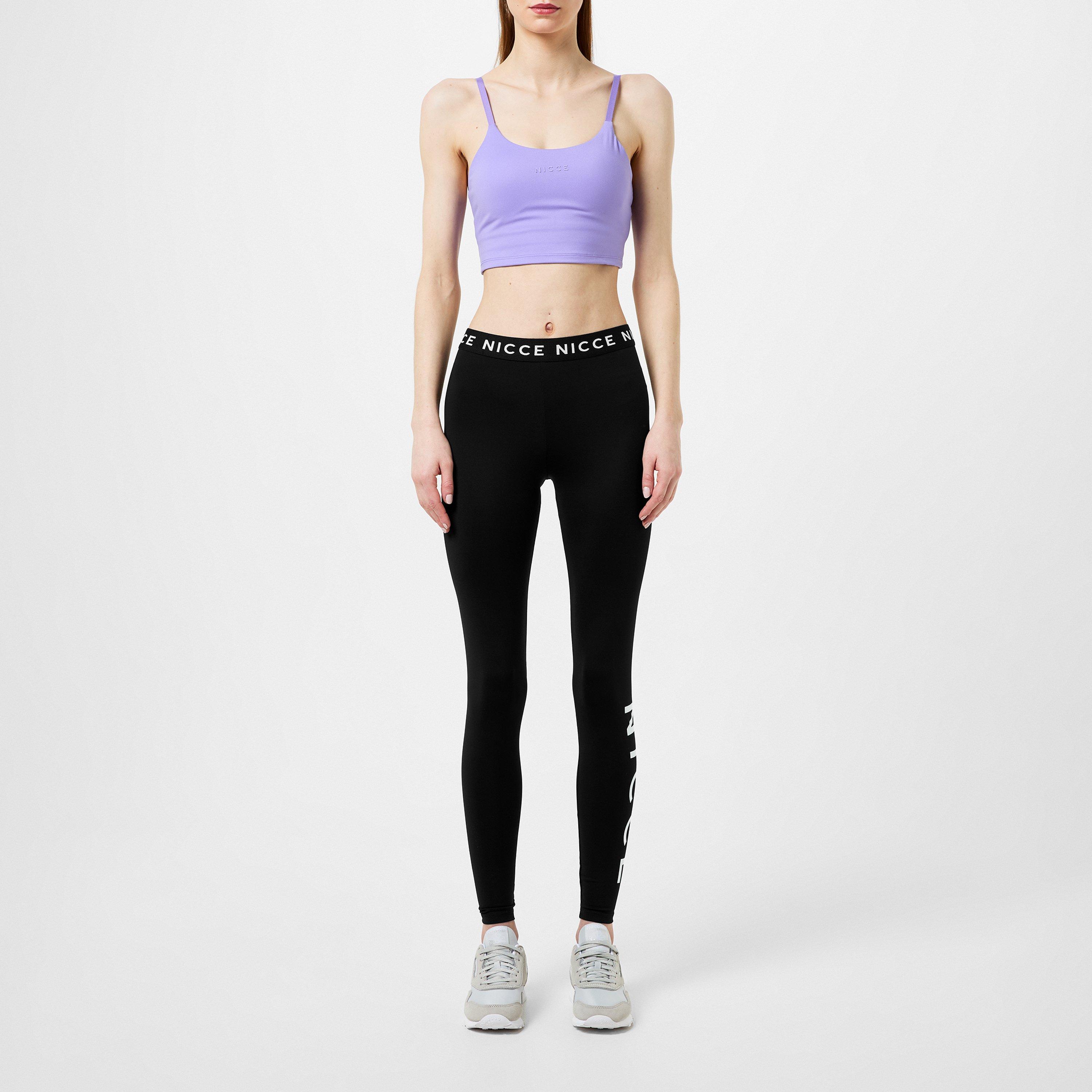 Sort - Nicce - Waistband Leggings Womens - 4