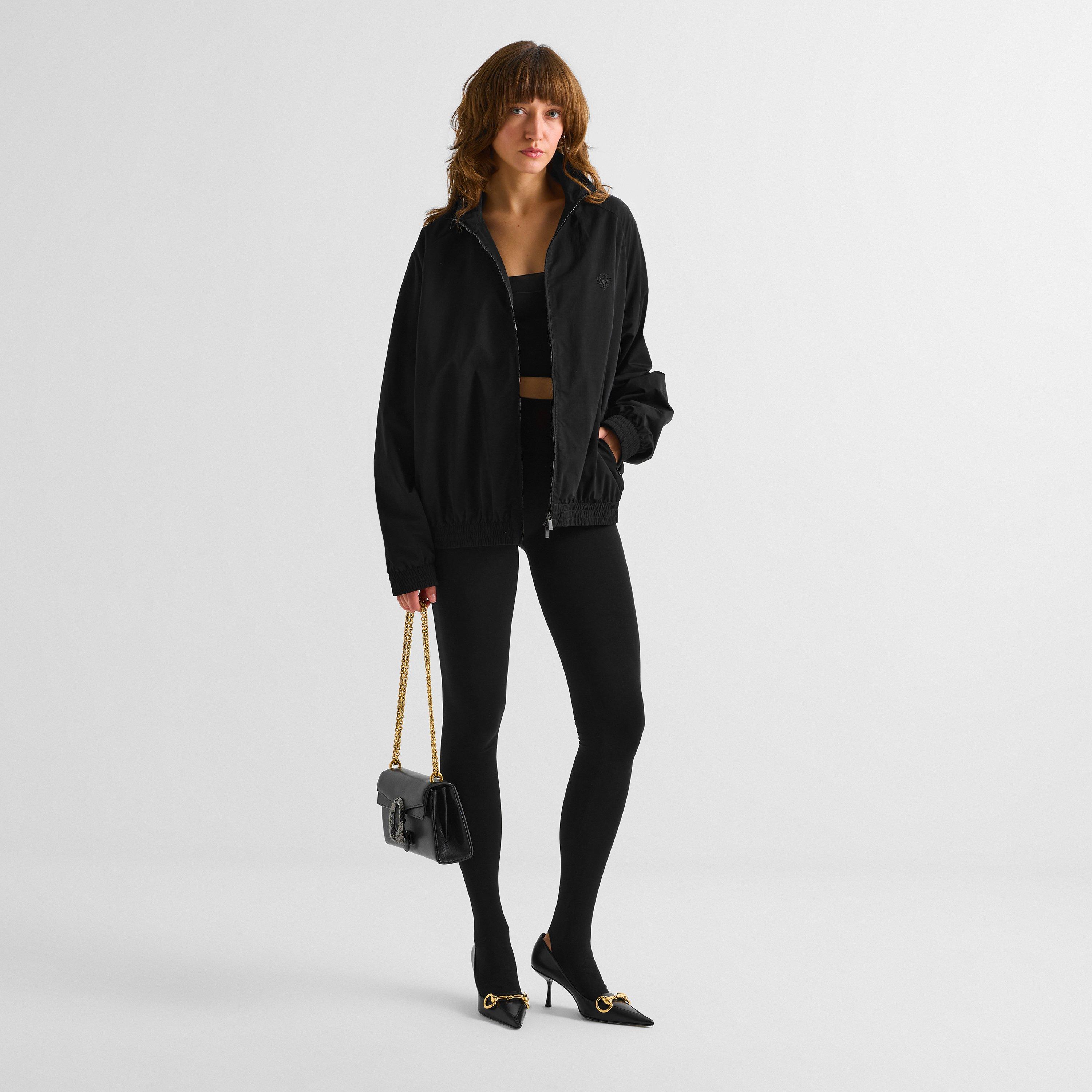 Black - Gucci - Women's High-Waisted Skinny-Fit Leggings - 5