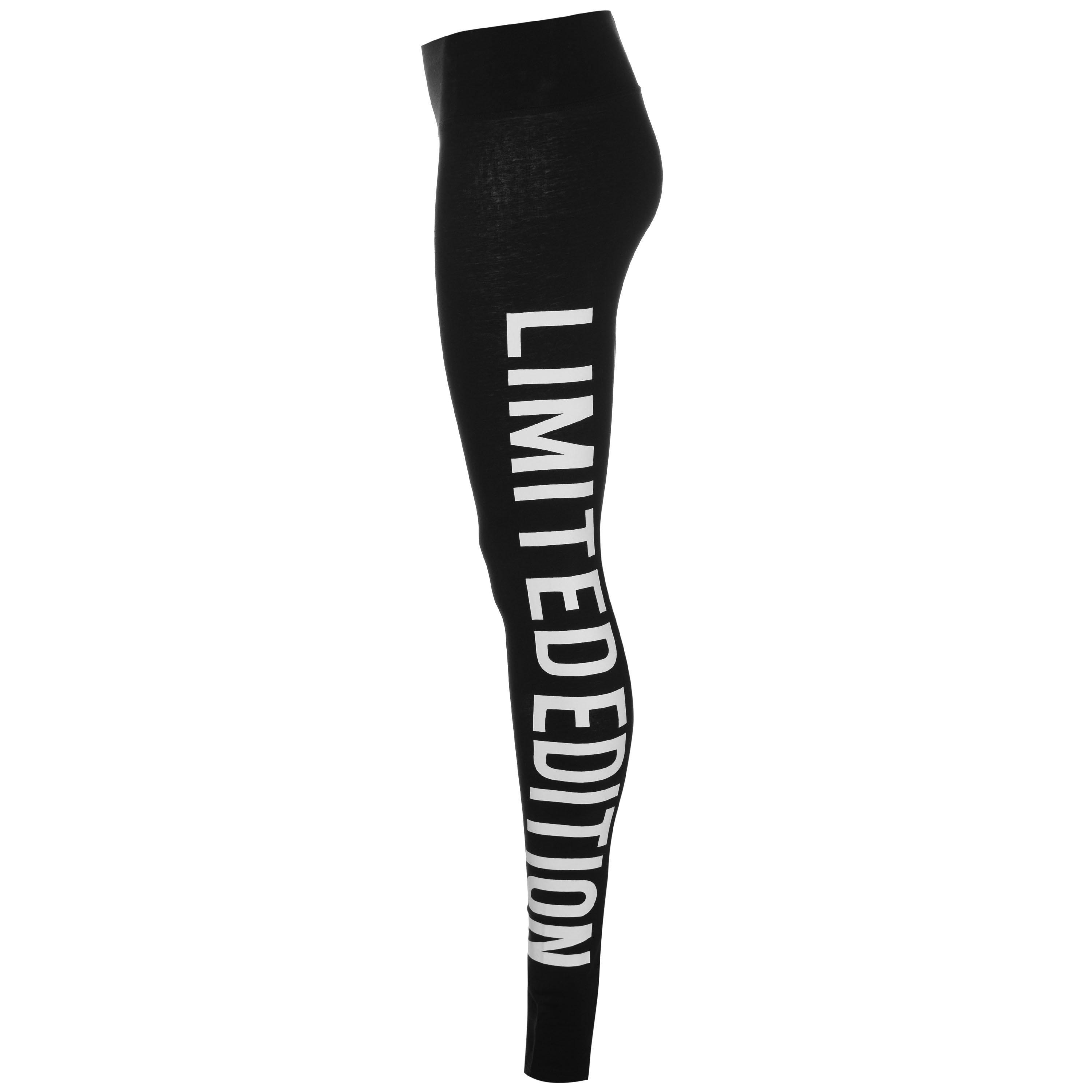 Black LE - Golddigga - Large Logo Leggings Ladies - 8