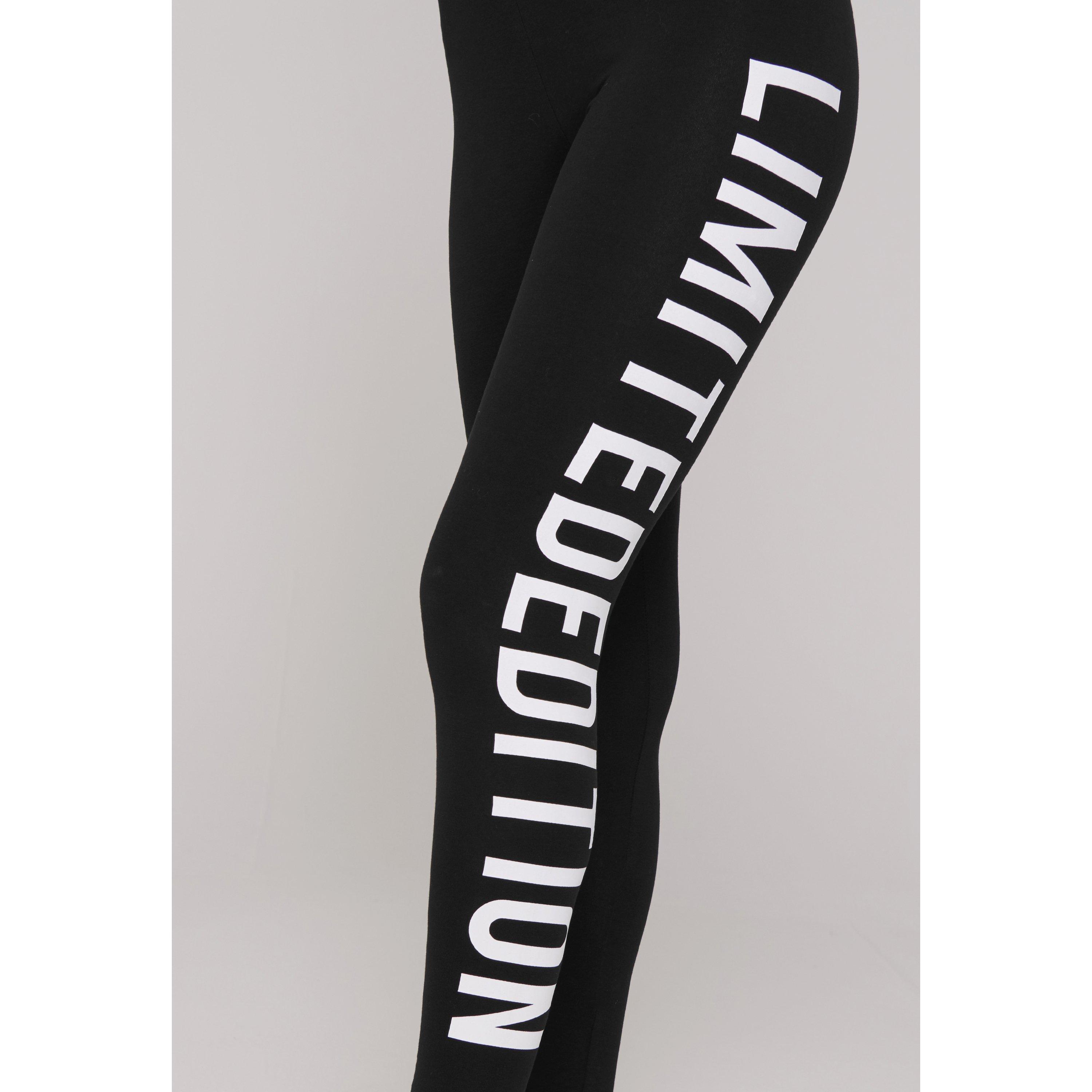 Black LE - Golddigga - Large Logo Leggings Ladies - 4