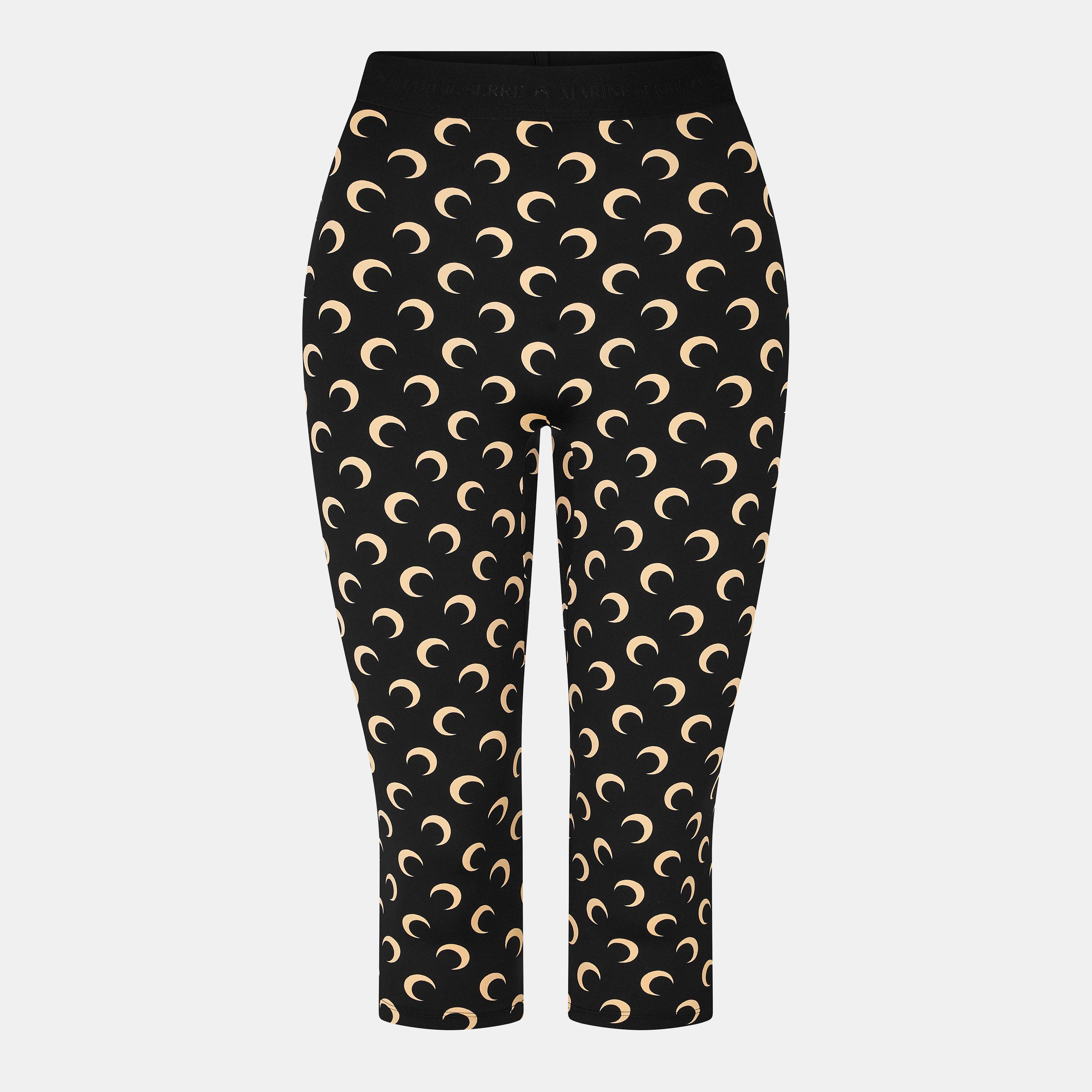 Marine Serre Women's Moon Cropped Leggings - It99 Inversetan - 12 (M)