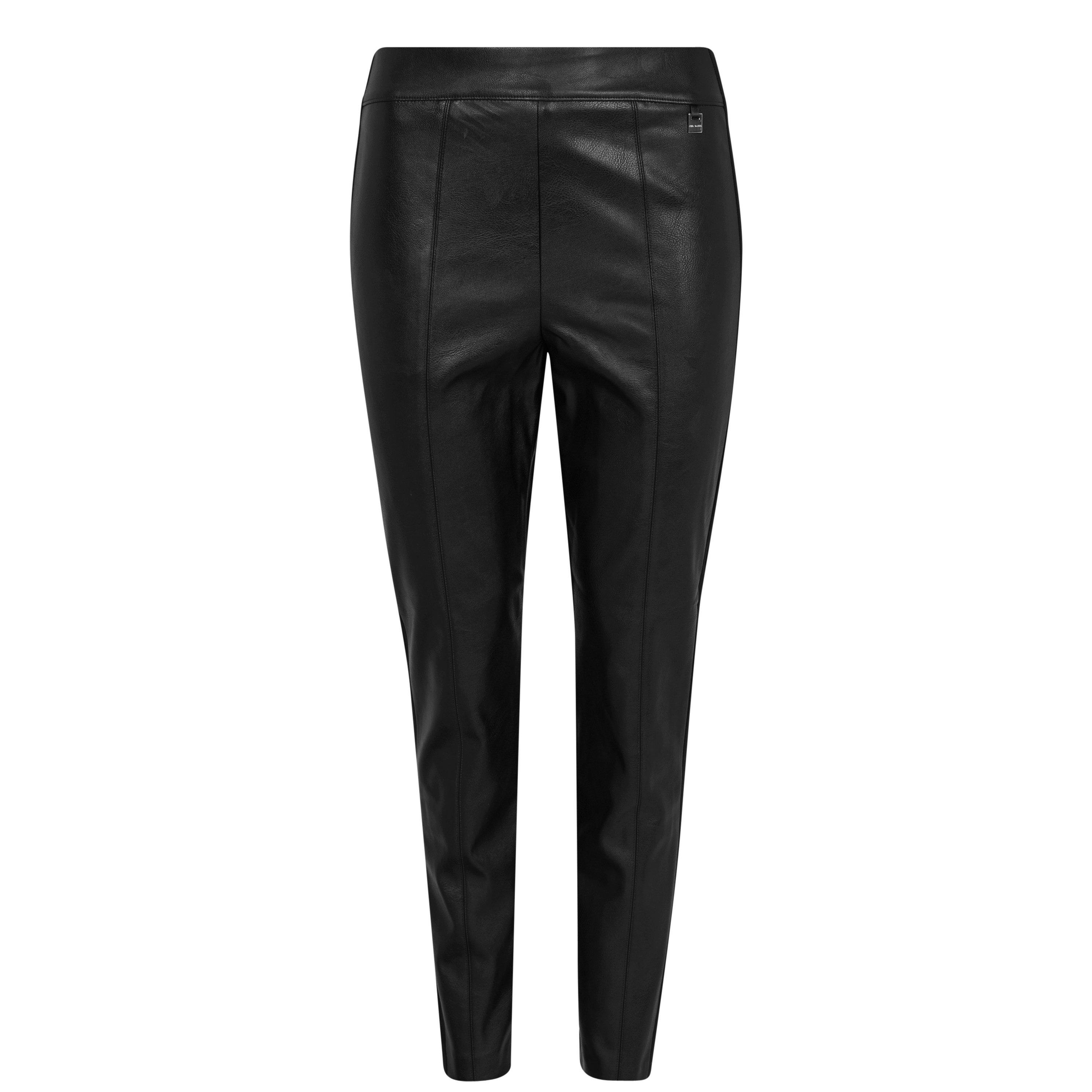 Ted Baker Vllada Leather Pants - Black - Size 8 (XS)