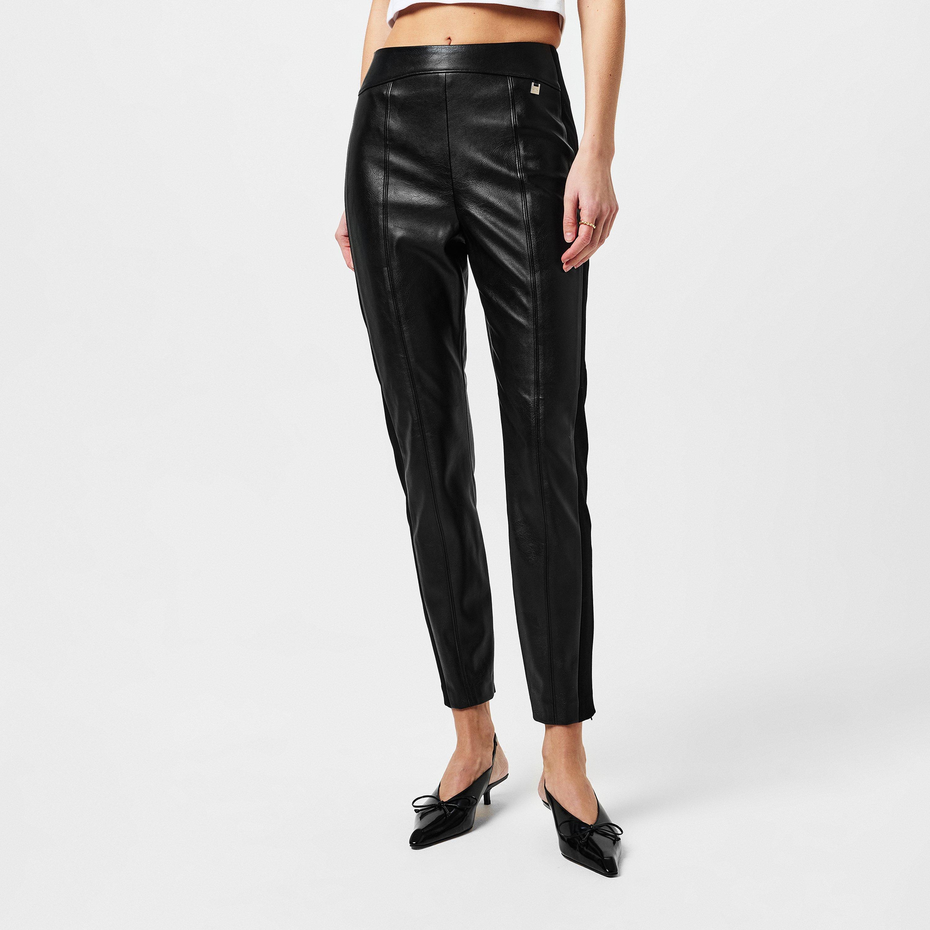 Nero - Ted Baker - Vllada Leather Pants - 3