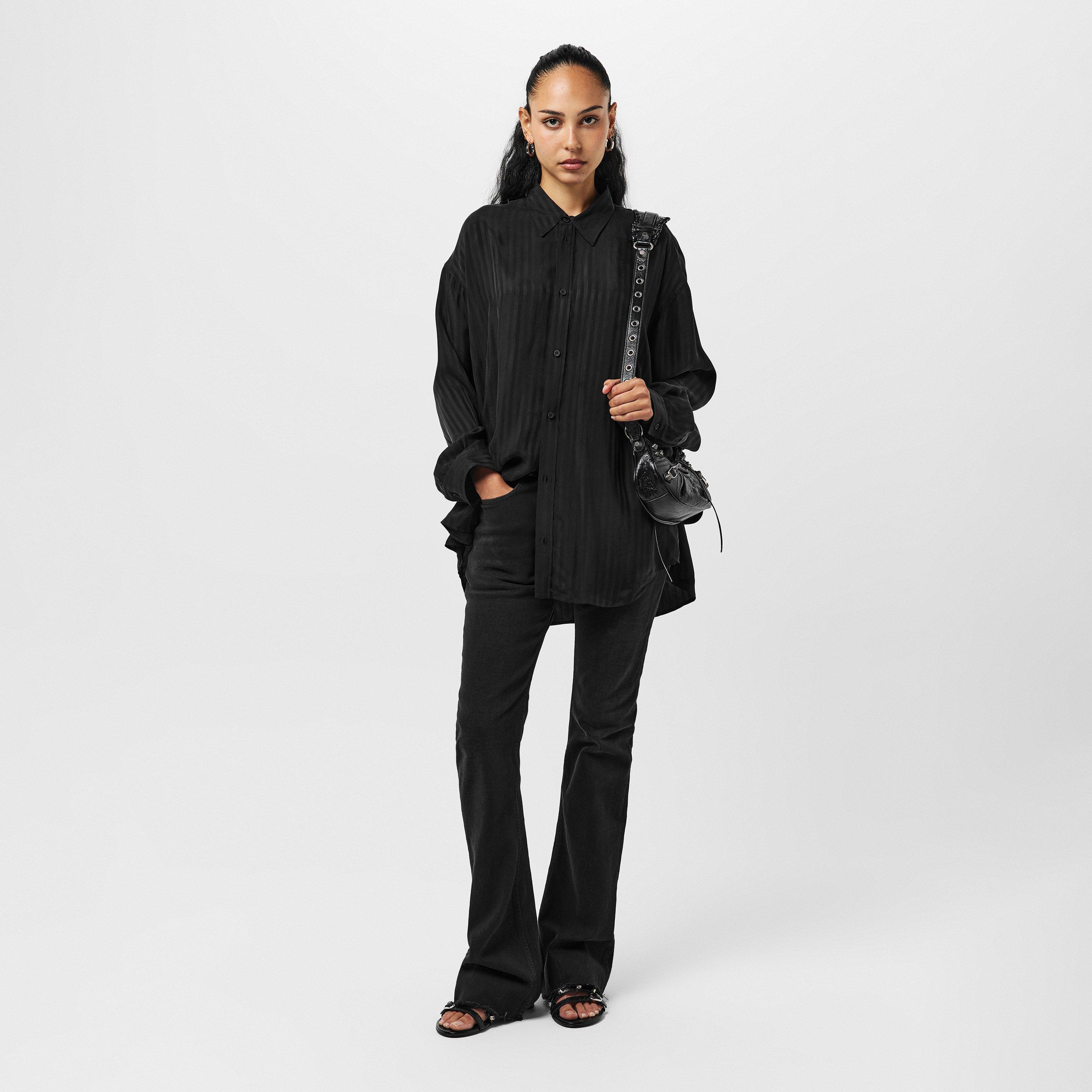 Black - Balenciaga - Women's Slim Fit Trouser - 6