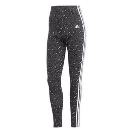 adidas Essentials 3 Stripe Leggings Womens