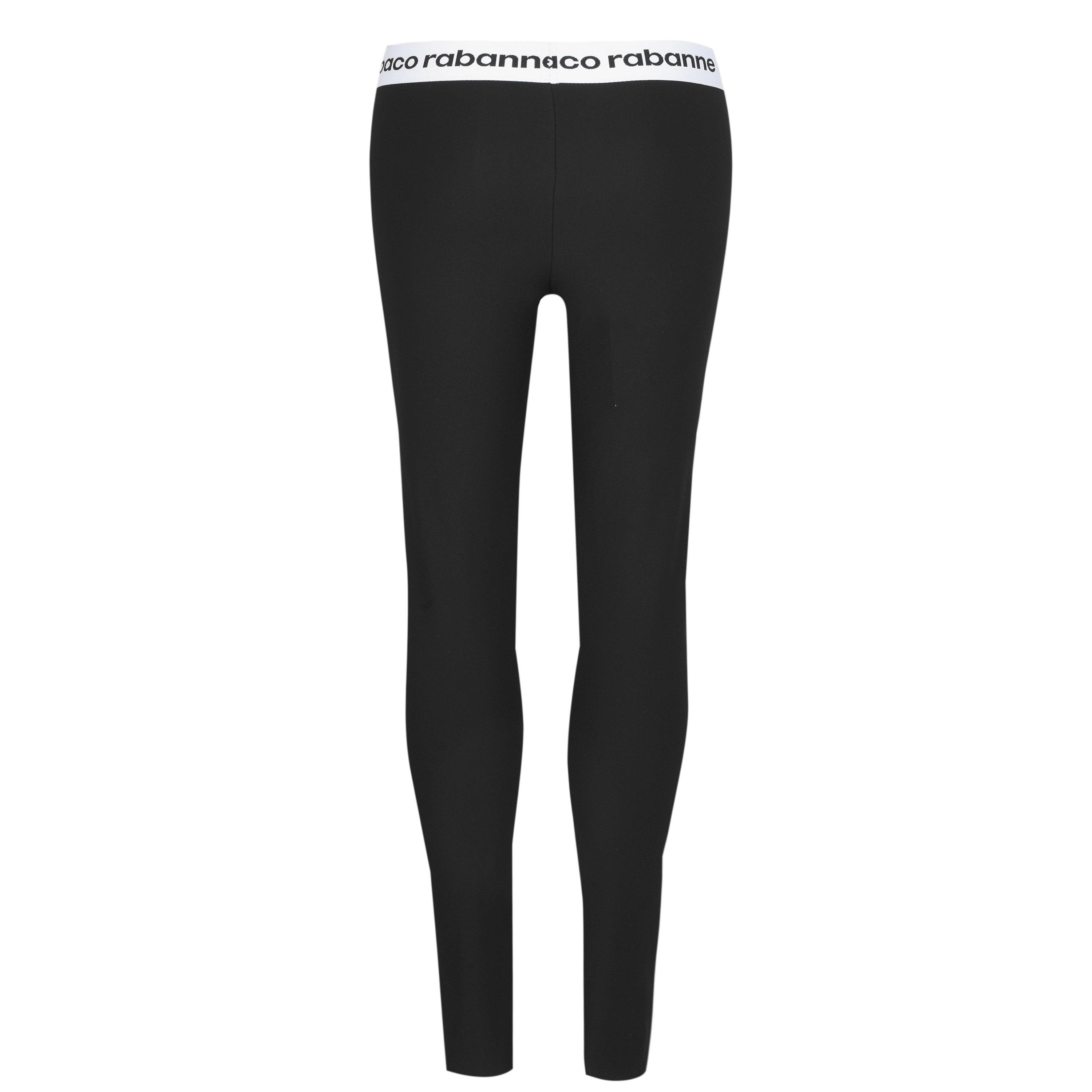 Black P001 - Rabanne - Tape Leggings - 5