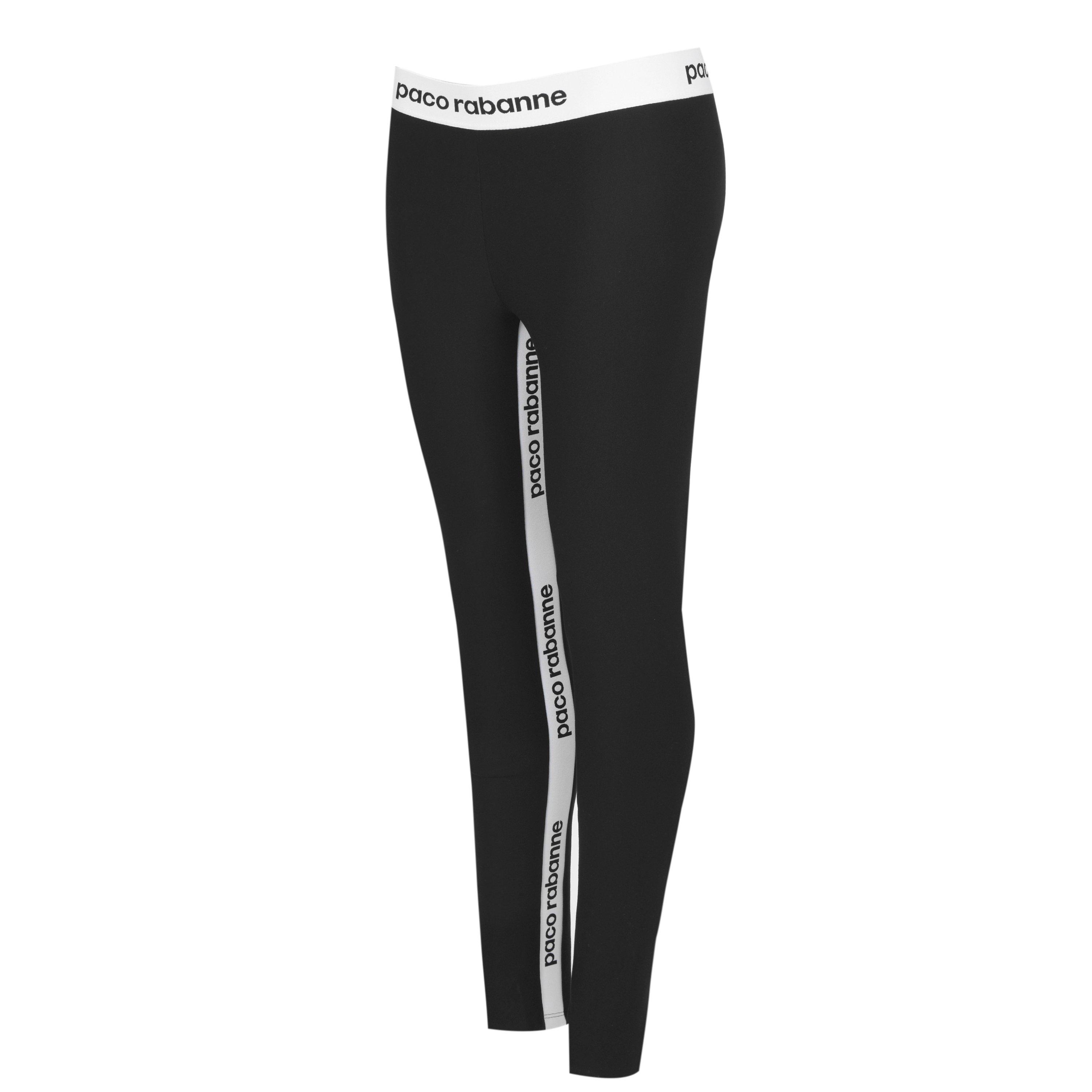 Black P001 - Rabanne - Tape Leggings - 6