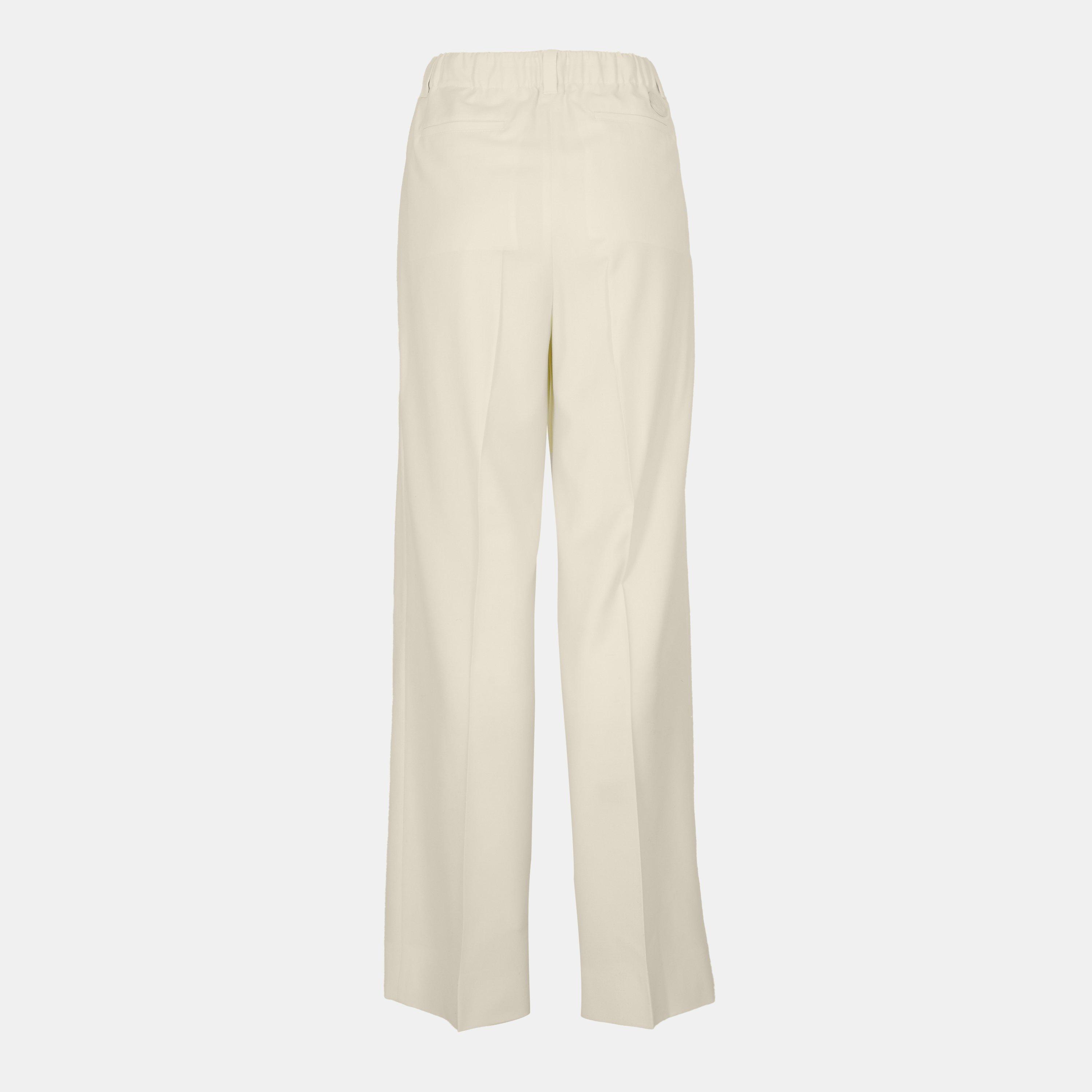 Cream 050 - Moncler - Women's Slim Fit Trousers - 2