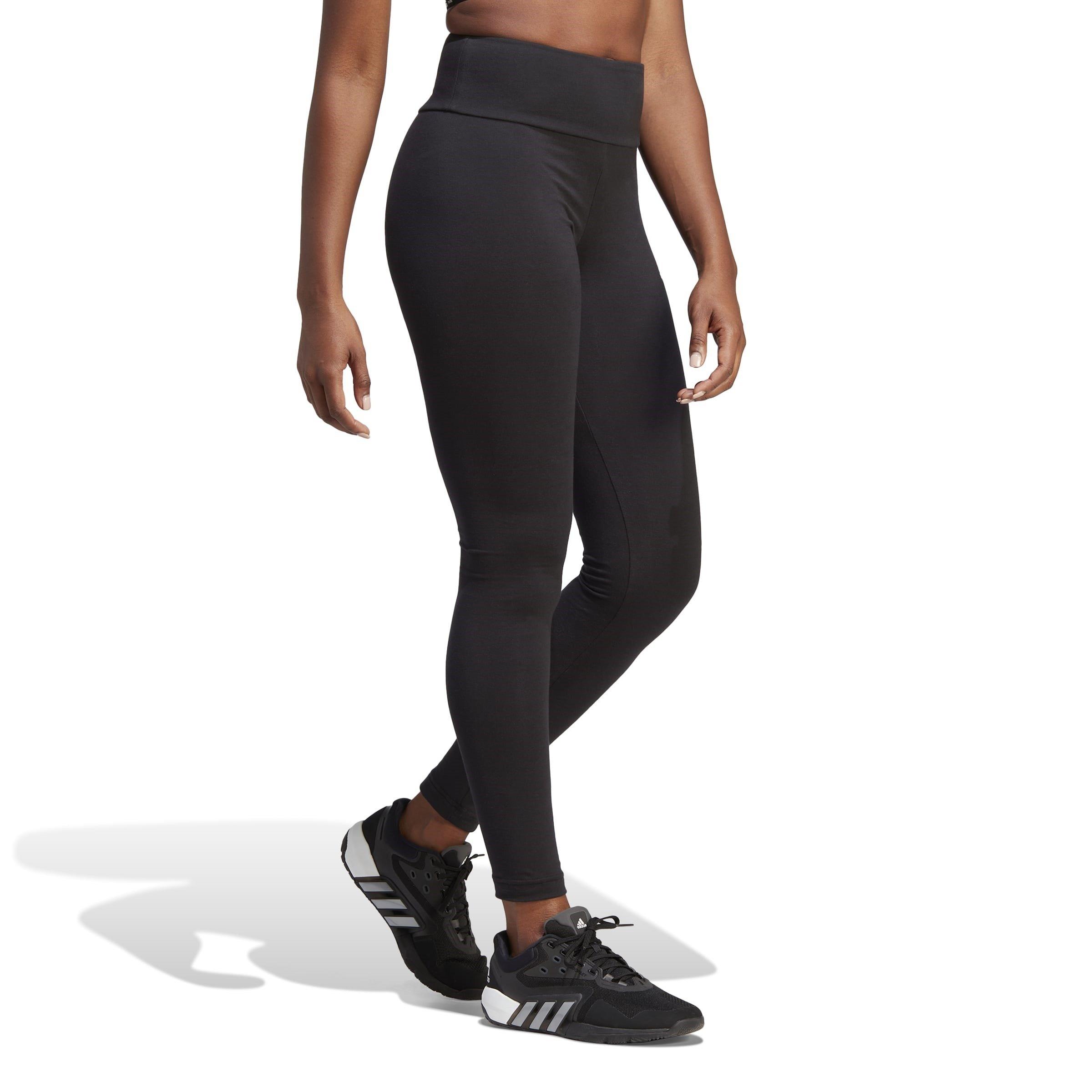 Negro/Blanco - adidas - Essentials Linear Leggings Ladies - 4