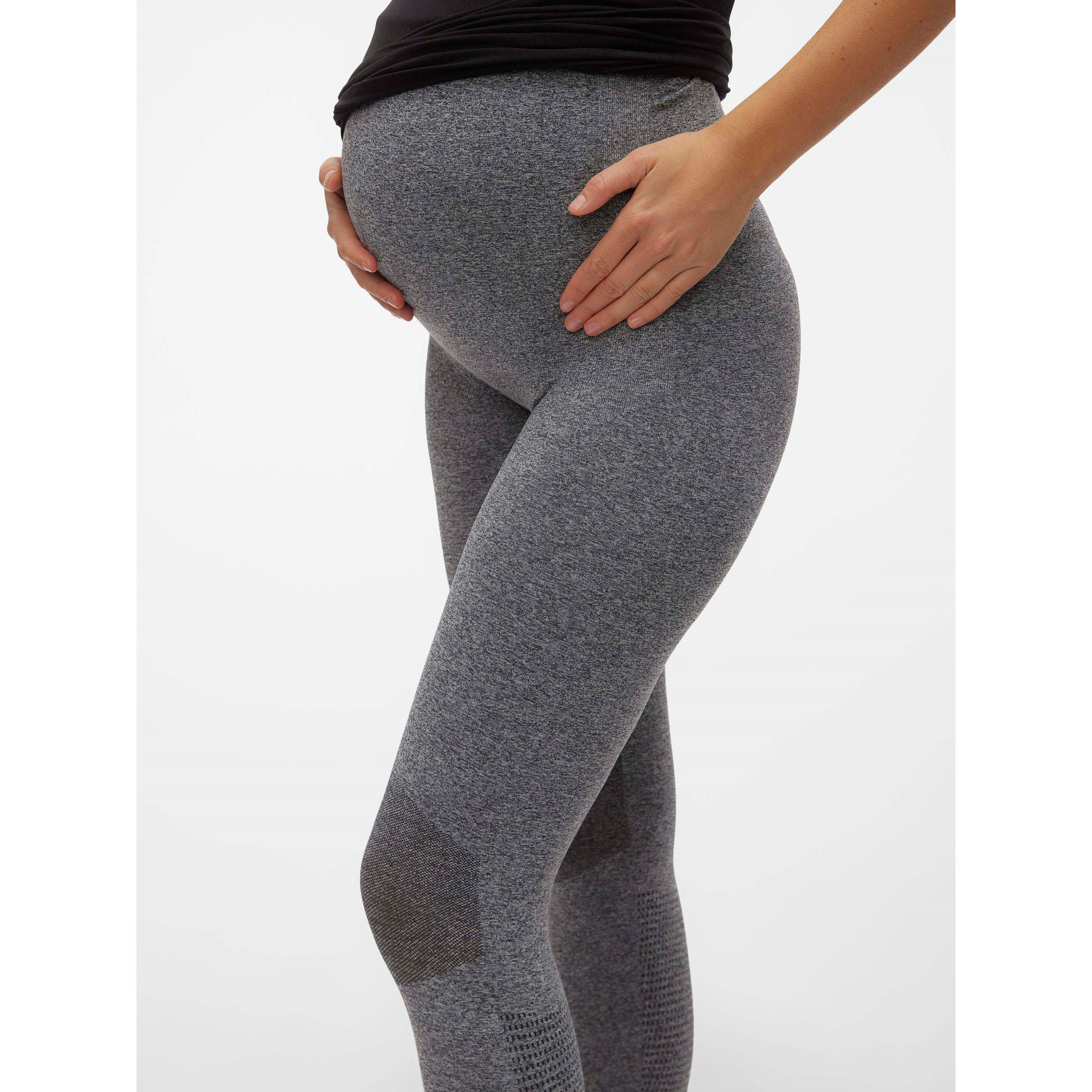 Md Grey Melange - Mamalicious - Mama Fit Active Tigh Ld62 - 4