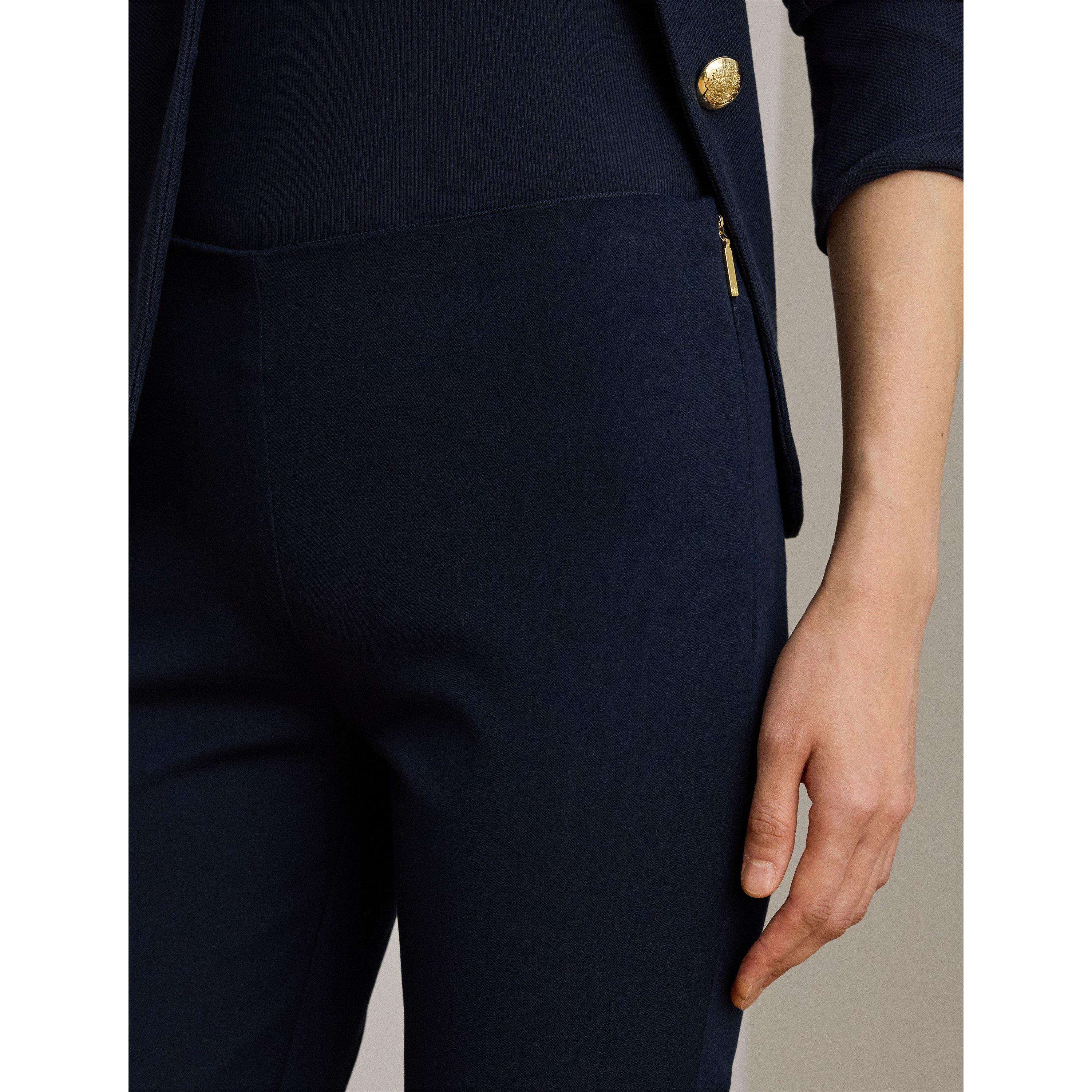 Lauren Navy - Lauren by Ralph Lauren - Women's Keslina Skinny Trousers - 5