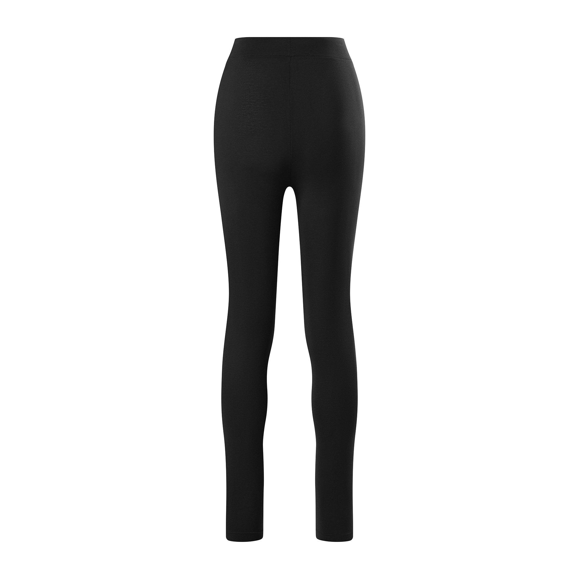 Zwart - Gym King - Gym King Reset Cotton Jersey Legging - 2
