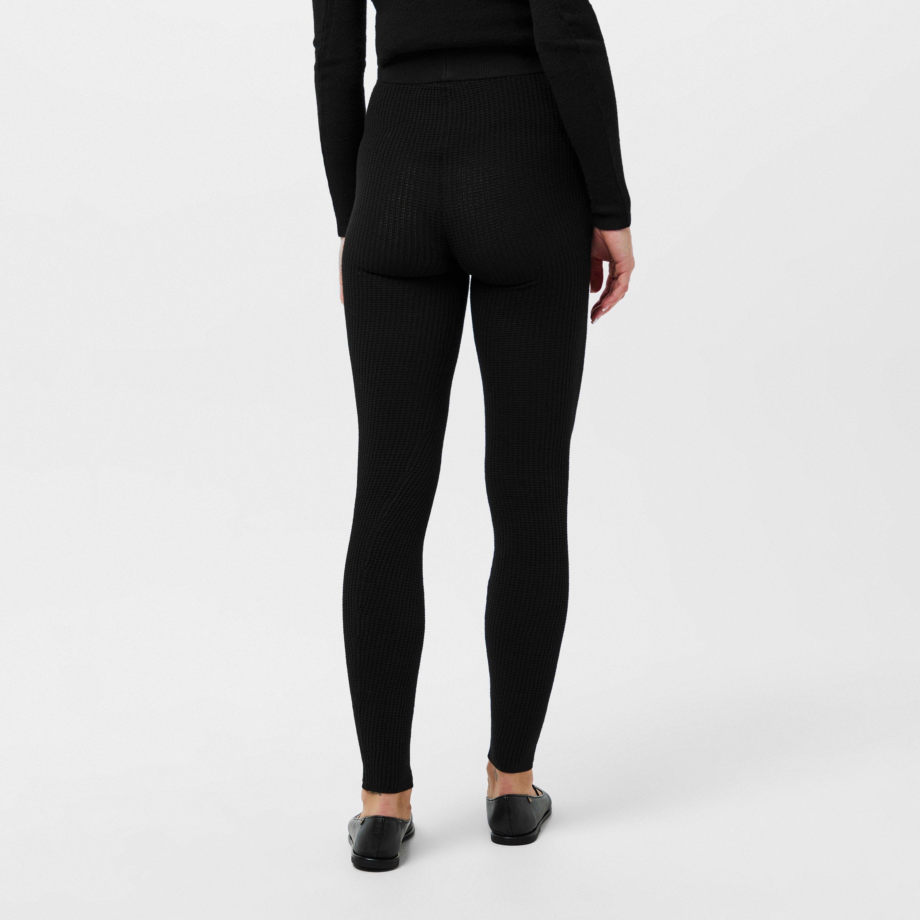 Jet Black - Fear Of God Essentials - Women's Waffle Leggings - 4