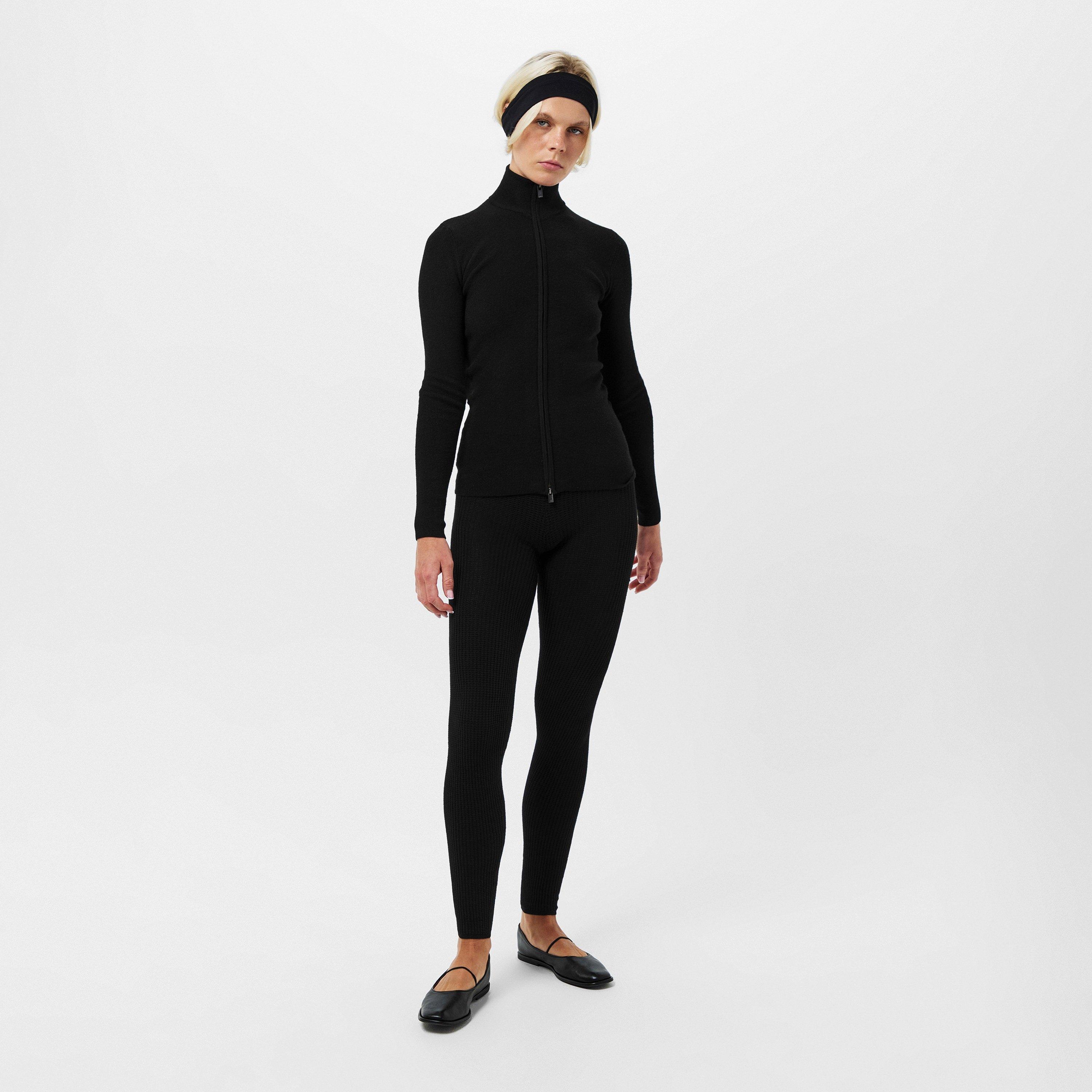 Jet Black - Fear Of God Essentials - Women's Waffle Leggings - 6