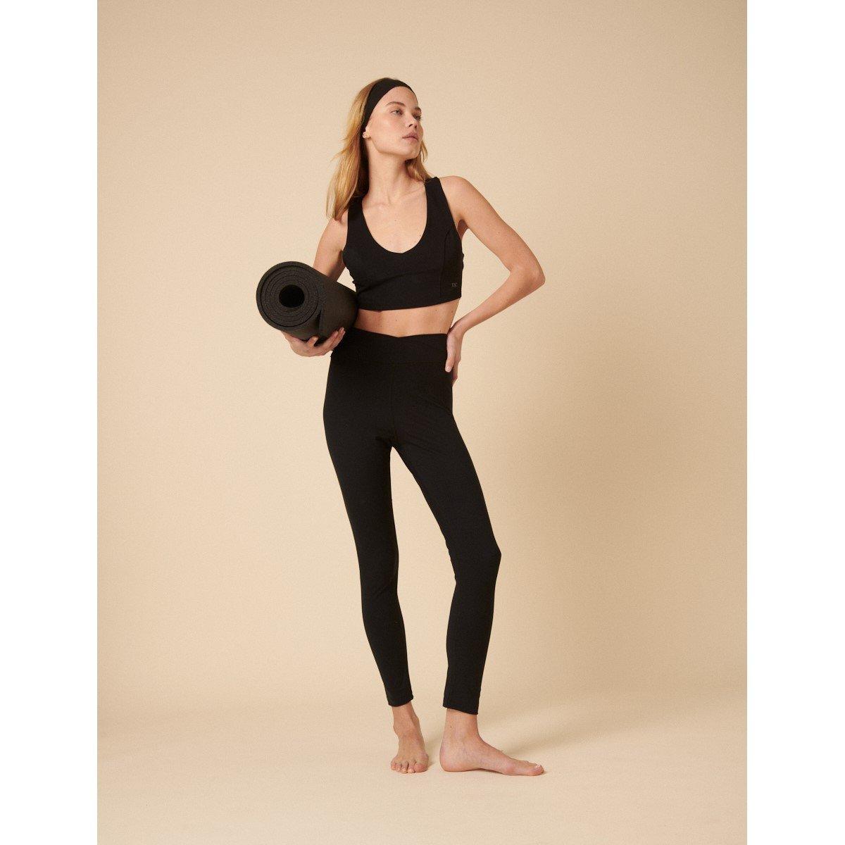 Crna - Nobodys Child - Cross Leggings Ld99 - 1