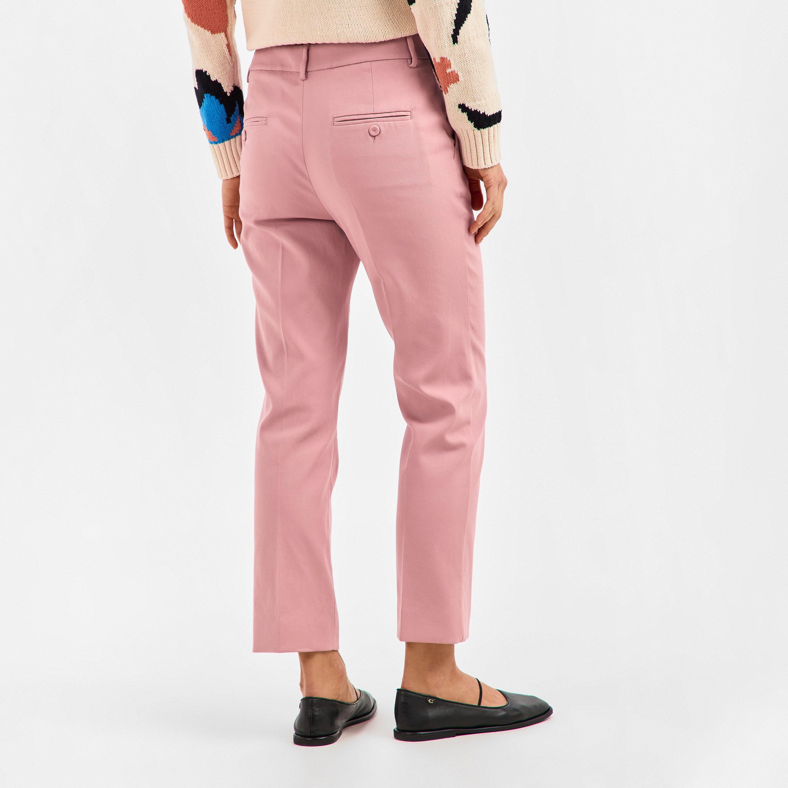 Antiq Rose 030 - Weekend Max Mara - Women's Vite Slim Fit Trousers - 4