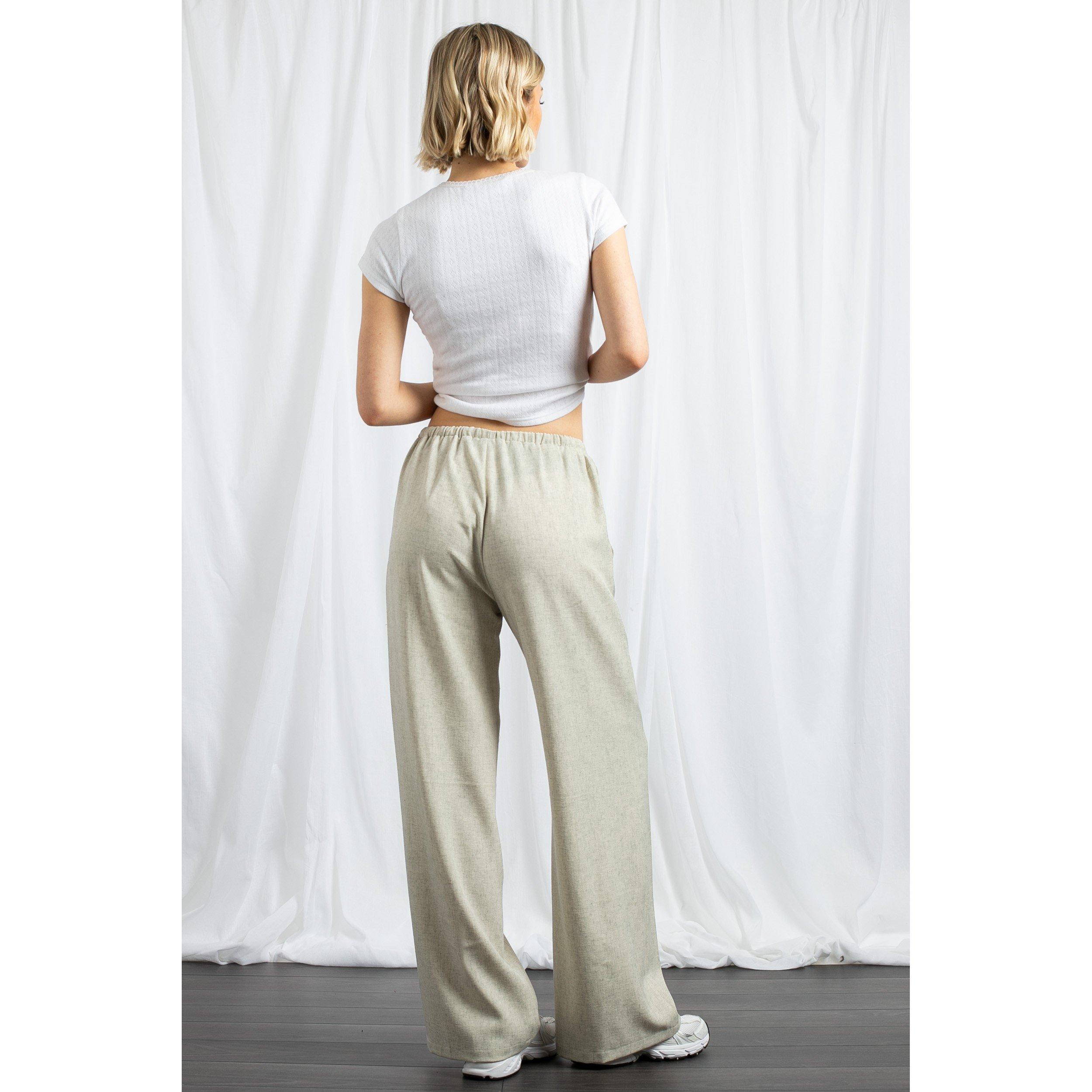 BEIGE - Daisy Street - Wide Leg Trousers - 3