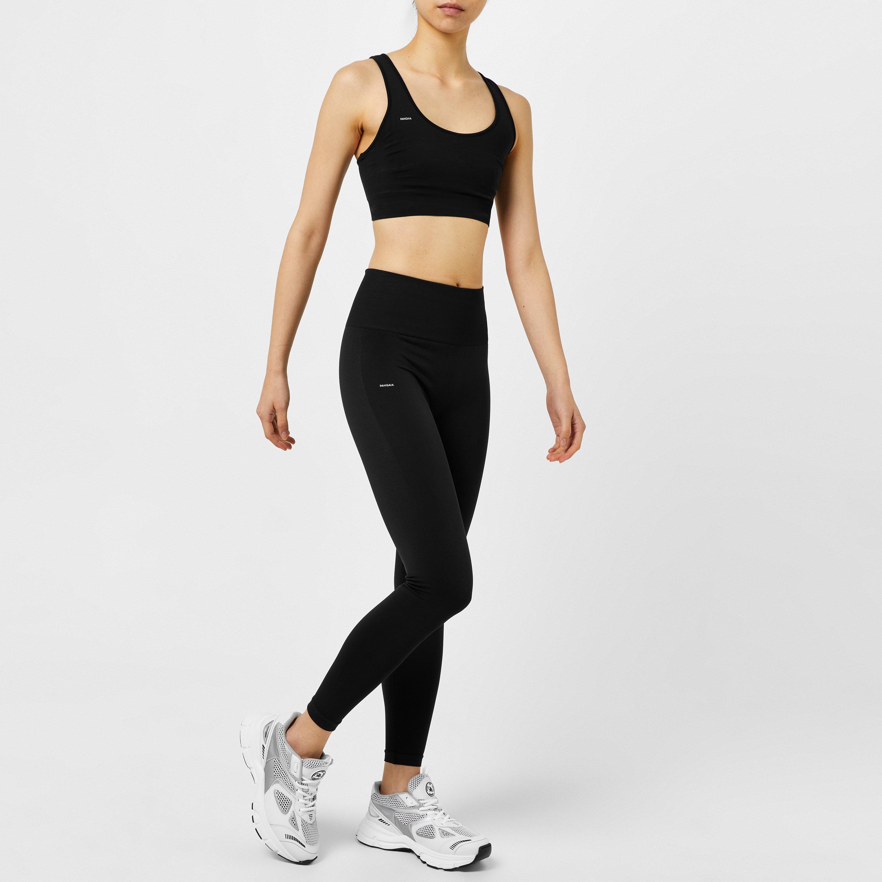 Black - Pangaia - Womens Activewear Leggings 3.0 - 2