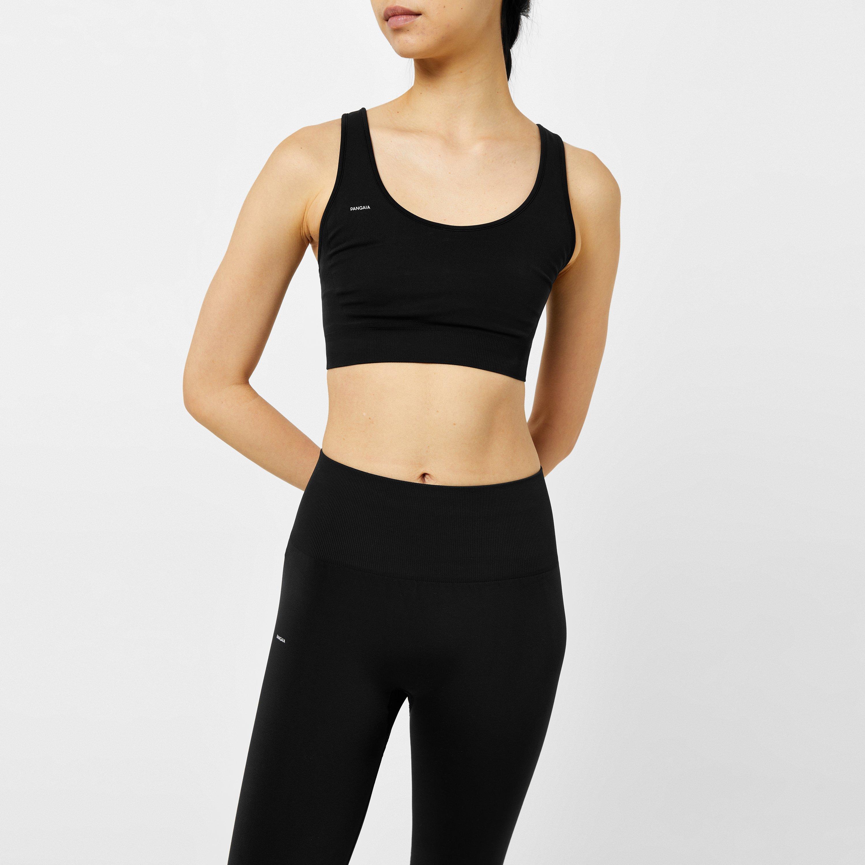 Black - Pangaia - Womens Activewear Leggings 3.0 - 4