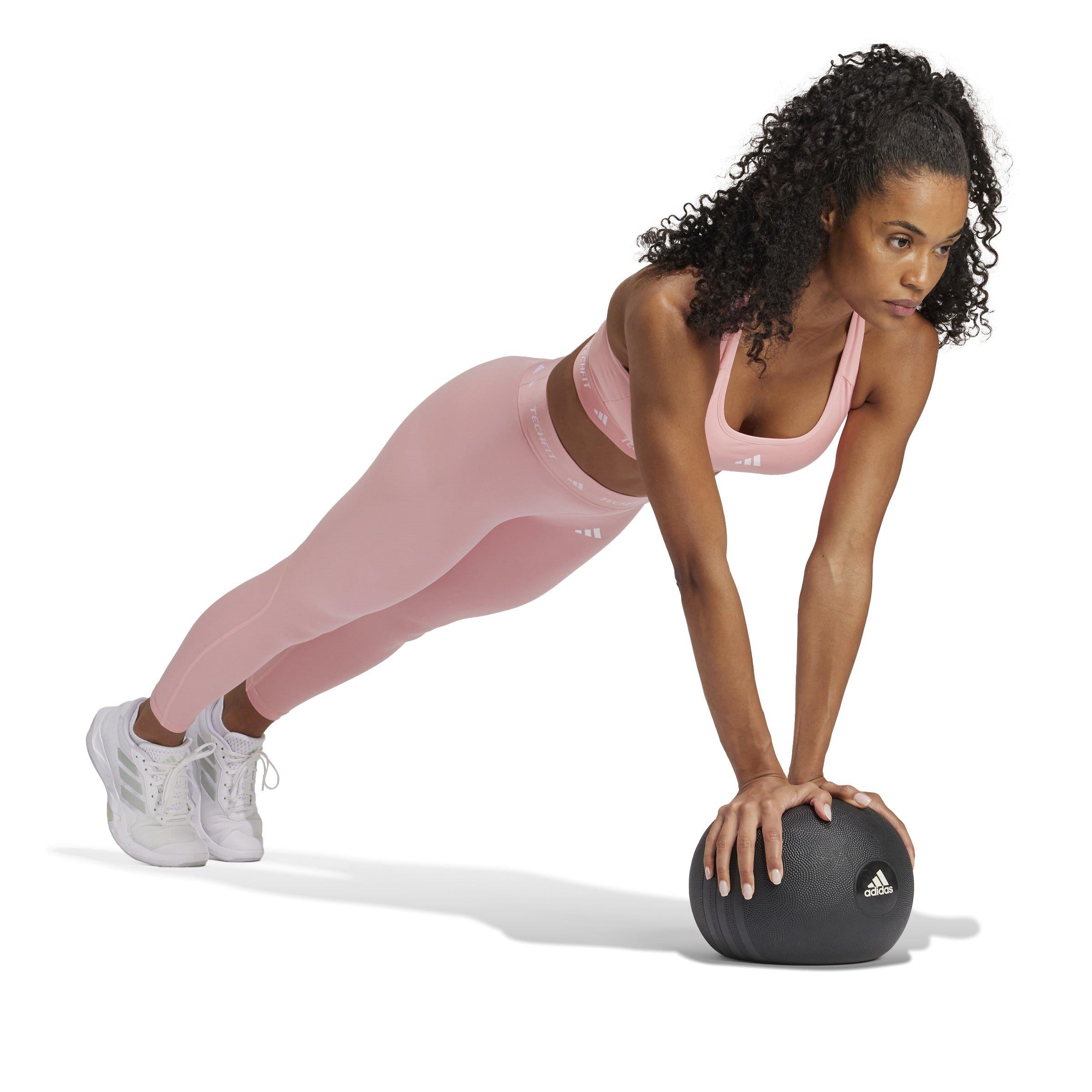 Semi Pink Spark - adidas - TECHFIT 7/8 Leggings Womens - 4