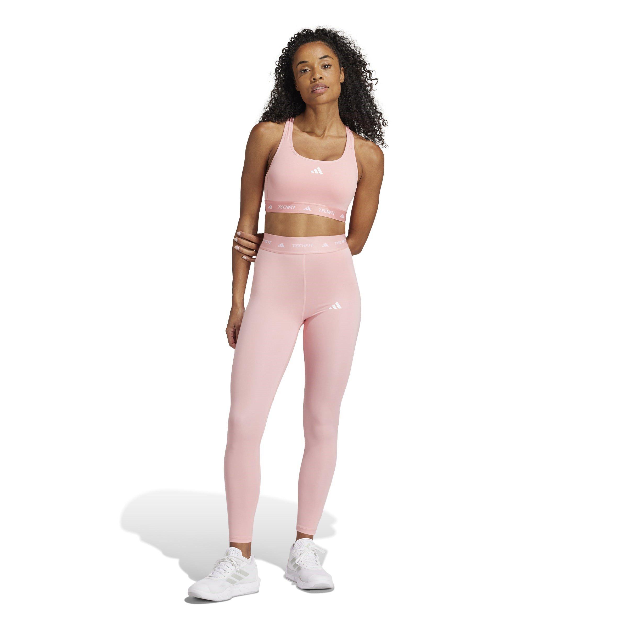 Semi Pink Spark - adidas - TECHFIT 7/8 Leggings Womens - 7