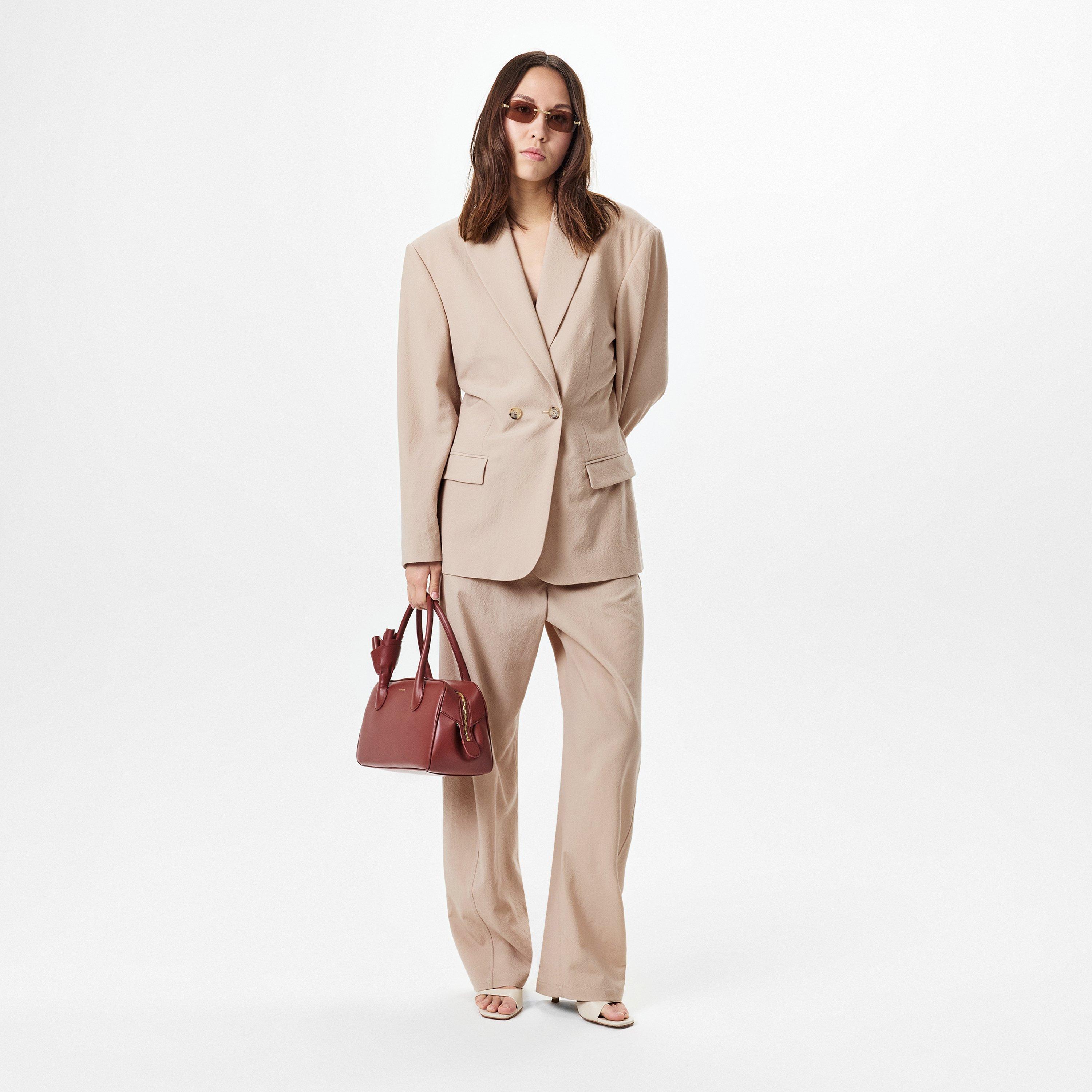 Beige - Magda Butrym - Women's Slim Fit Trouser - 6