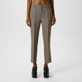 Gucci Embroidered Tailored Trousers