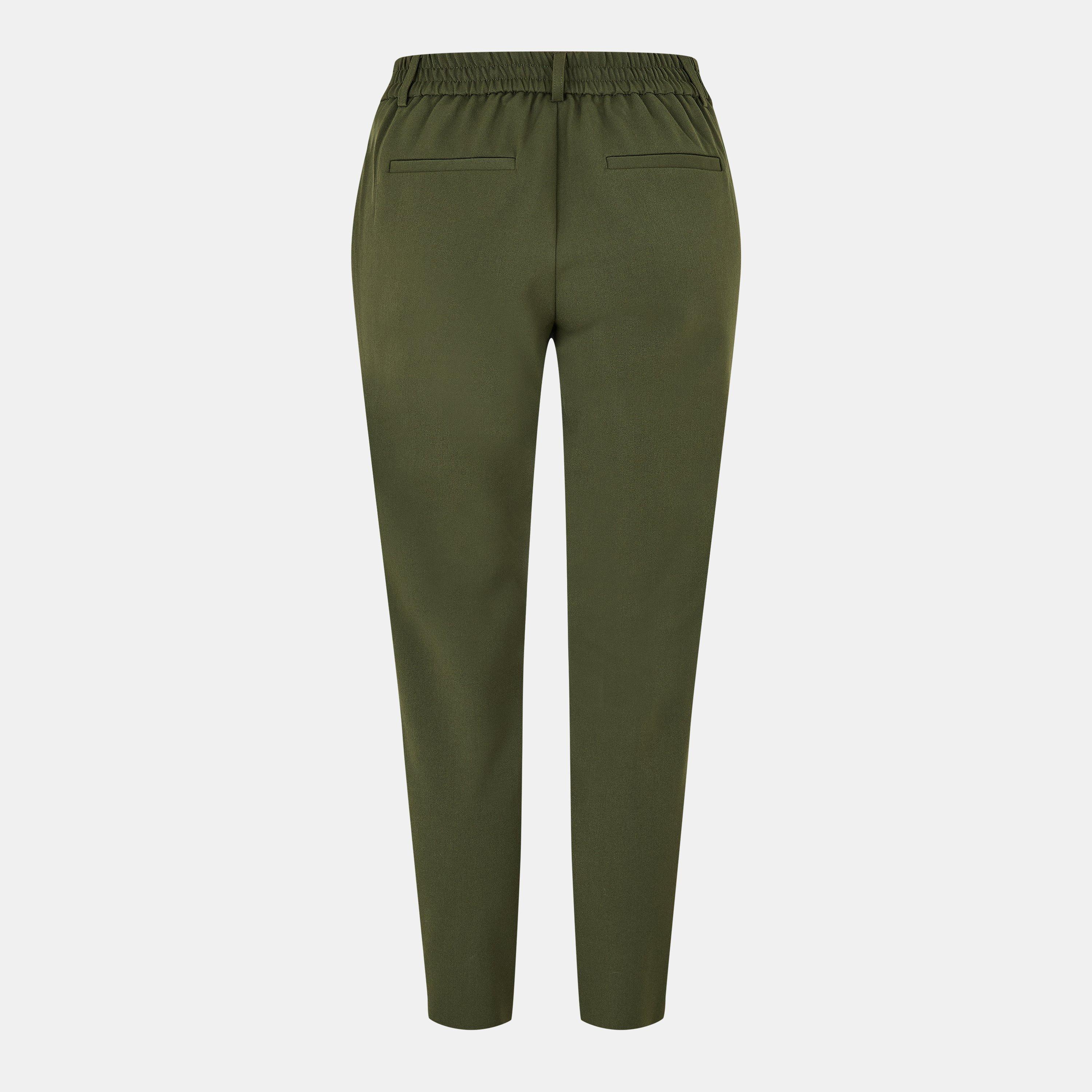 Kombu Groen - Vila - Slim Fit Trouser - 2