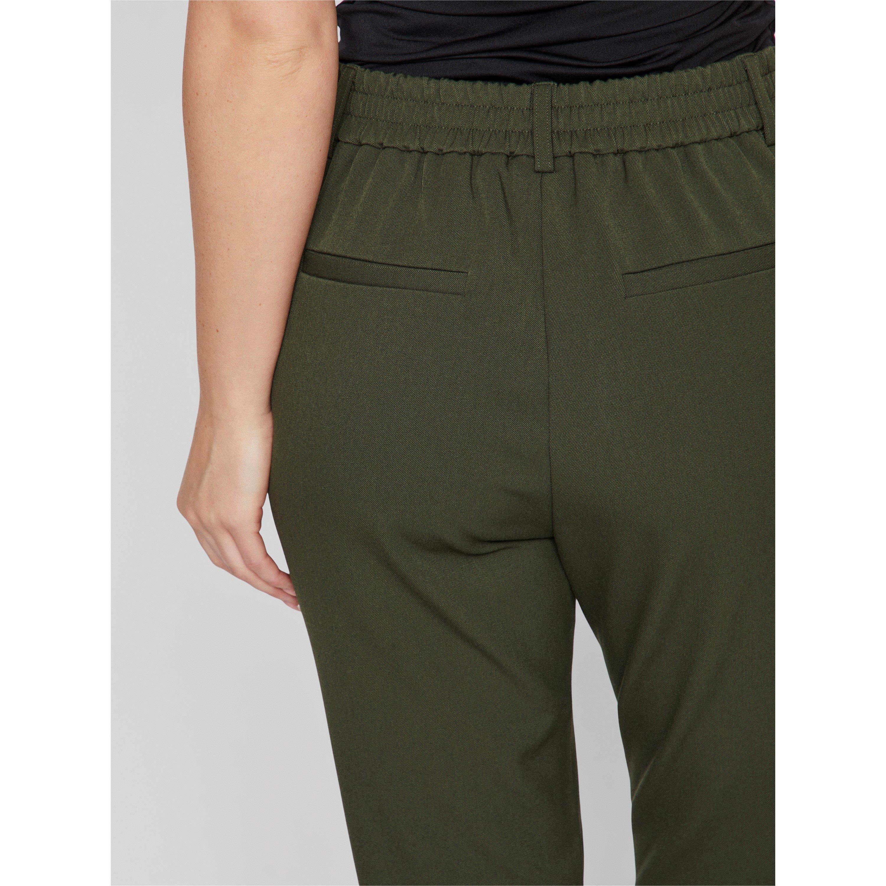 Kombu Groen - Vila - Slim Fit Trouser - 6