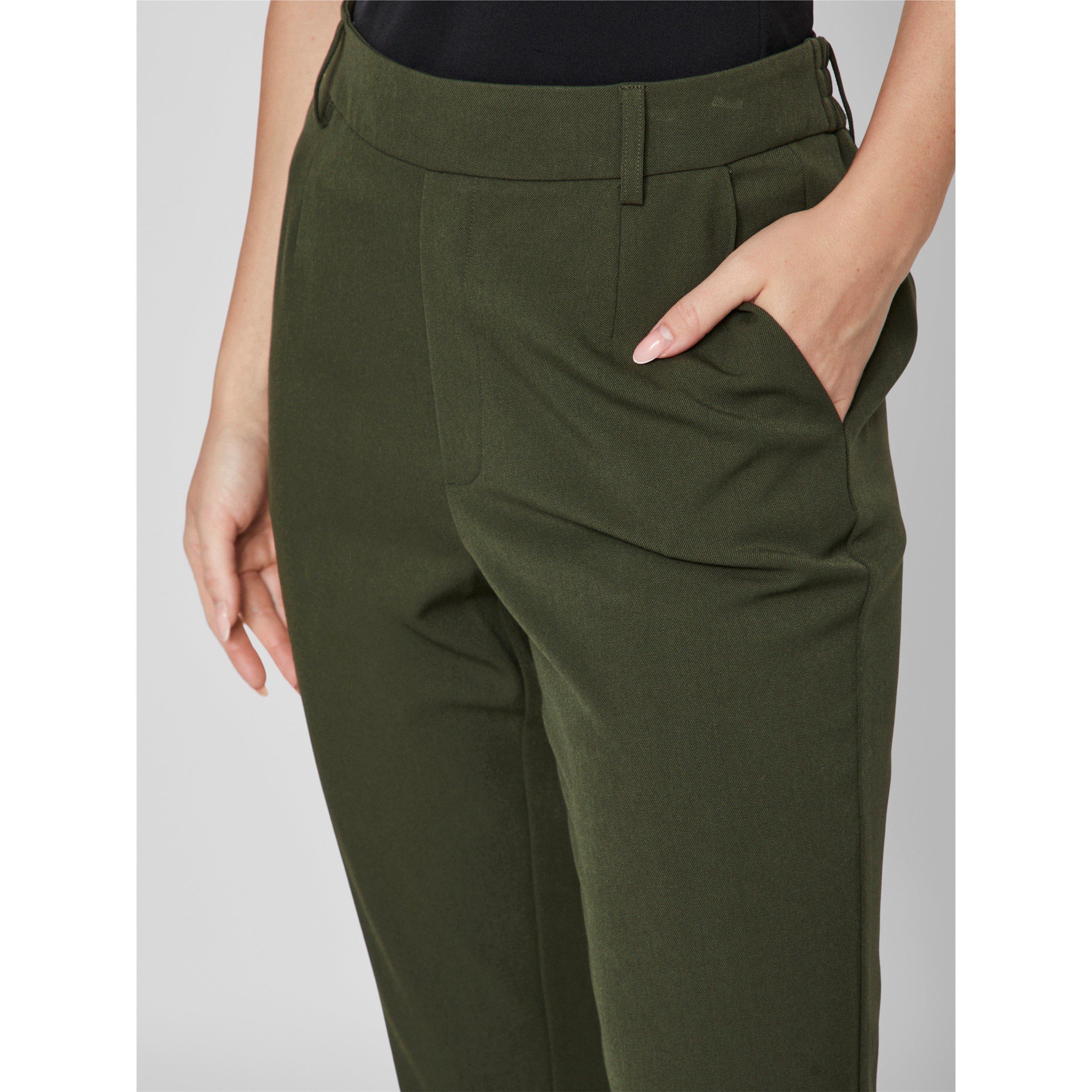 Kombu Groen - Vila - Slim Fit Trouser - 7