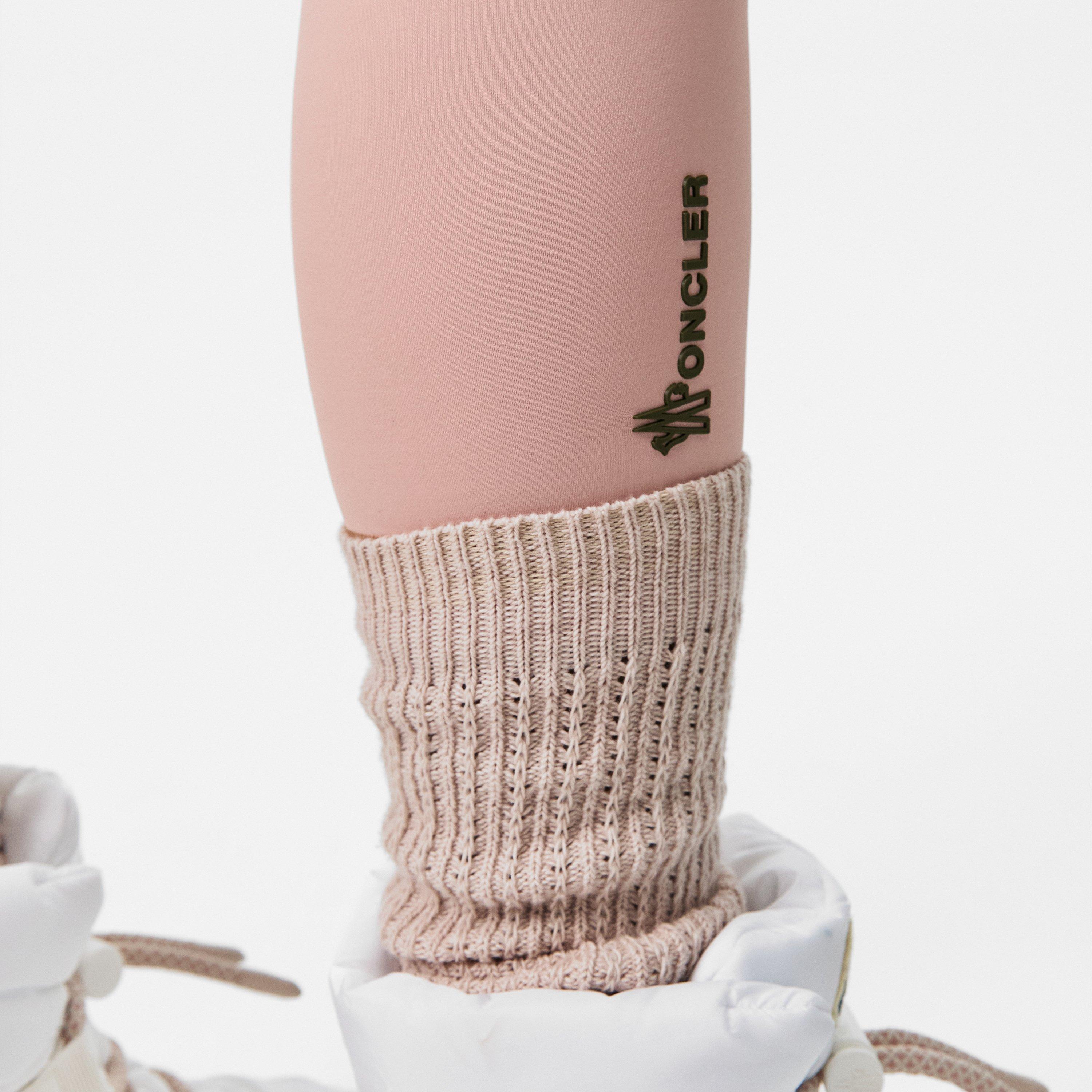 Rose 51V - Moncler Grenoble - Women's Moncler Logo Leggings - 5