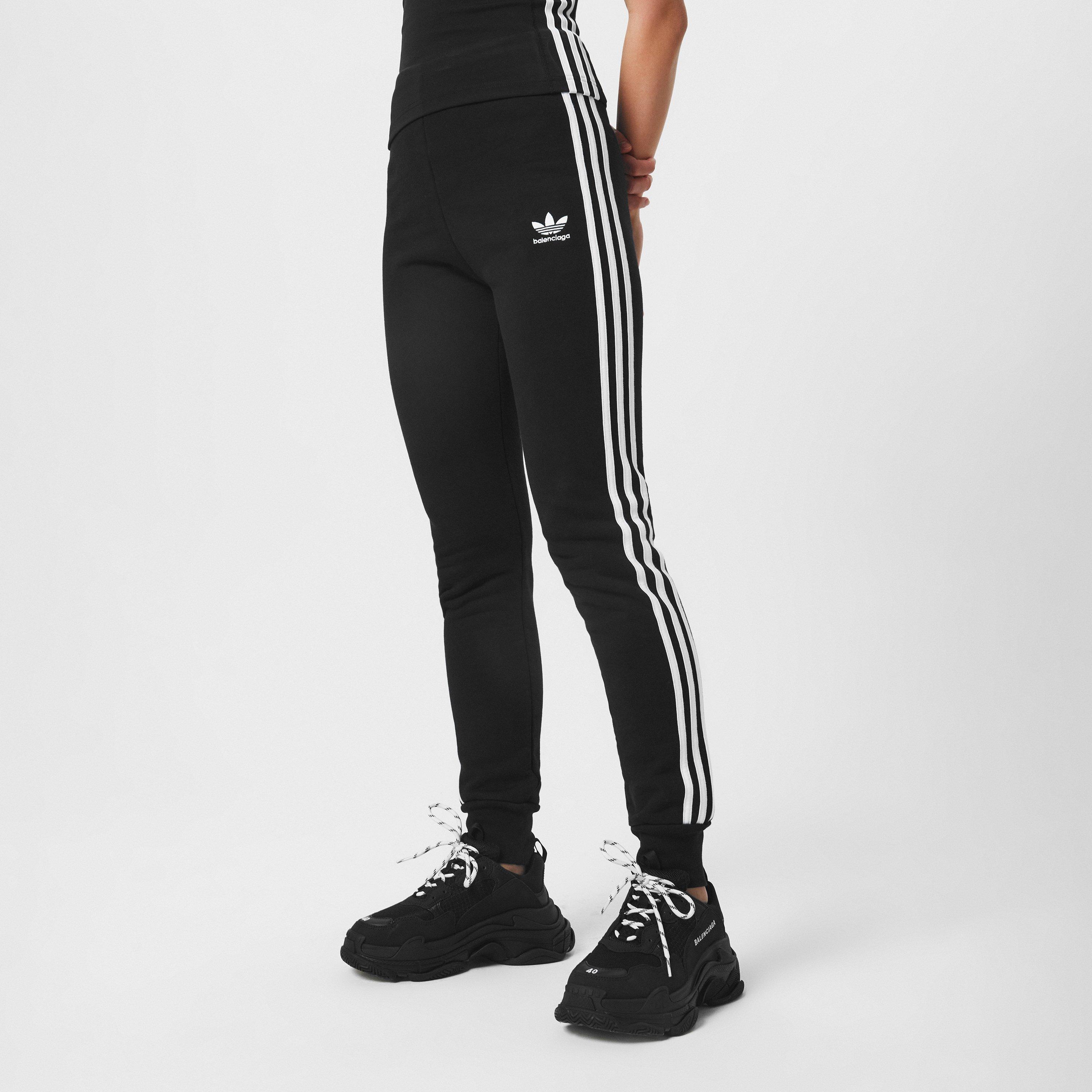 Black/White - Balenciaga - Women's Leggings - 3