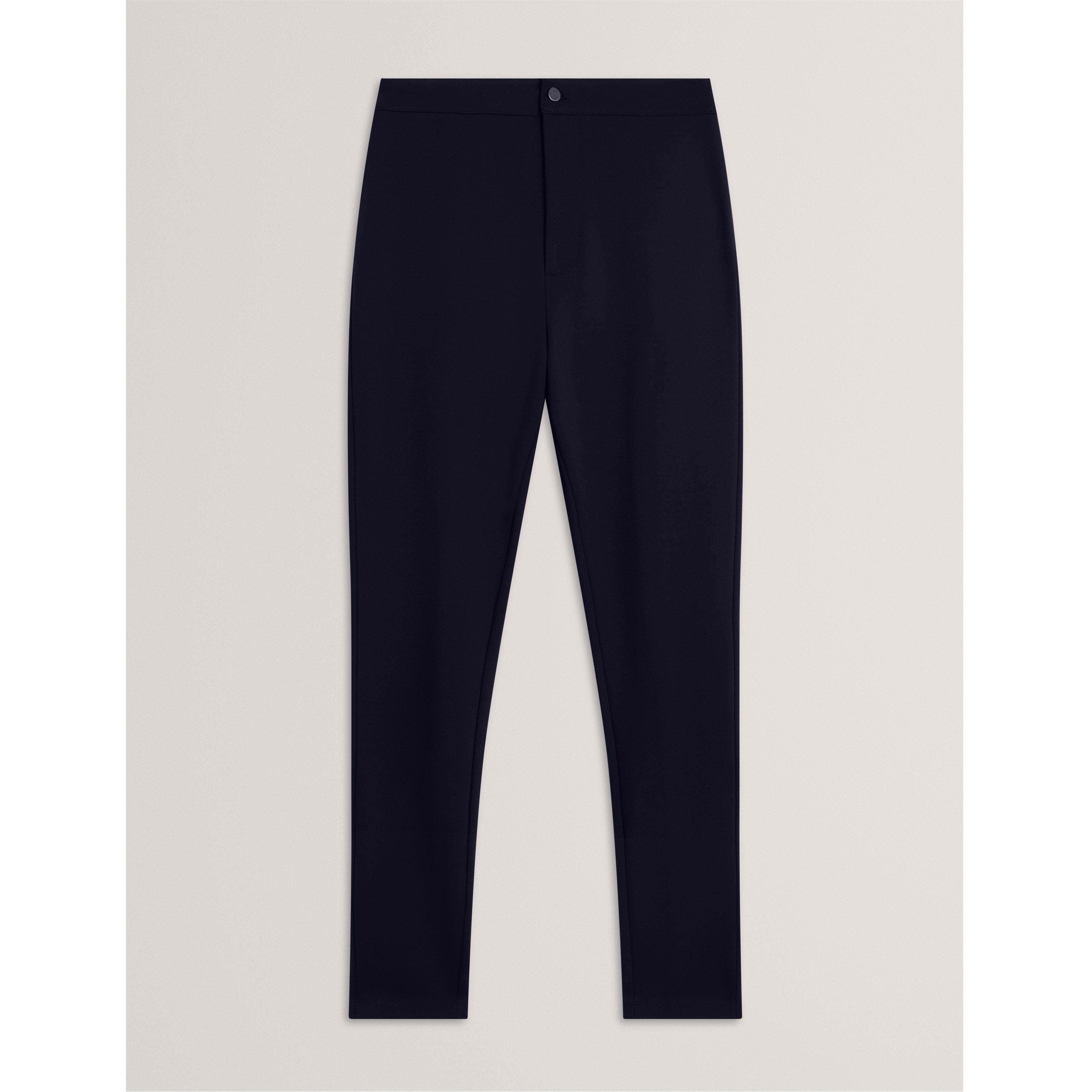 Navy - Ted Baker - Women's Stretch Slim Fit Trousers - 1