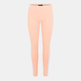 Brave Soul Leggings with Stripe Detail