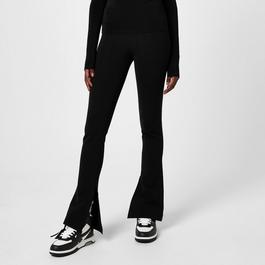 Off White Sleek Split Leggings