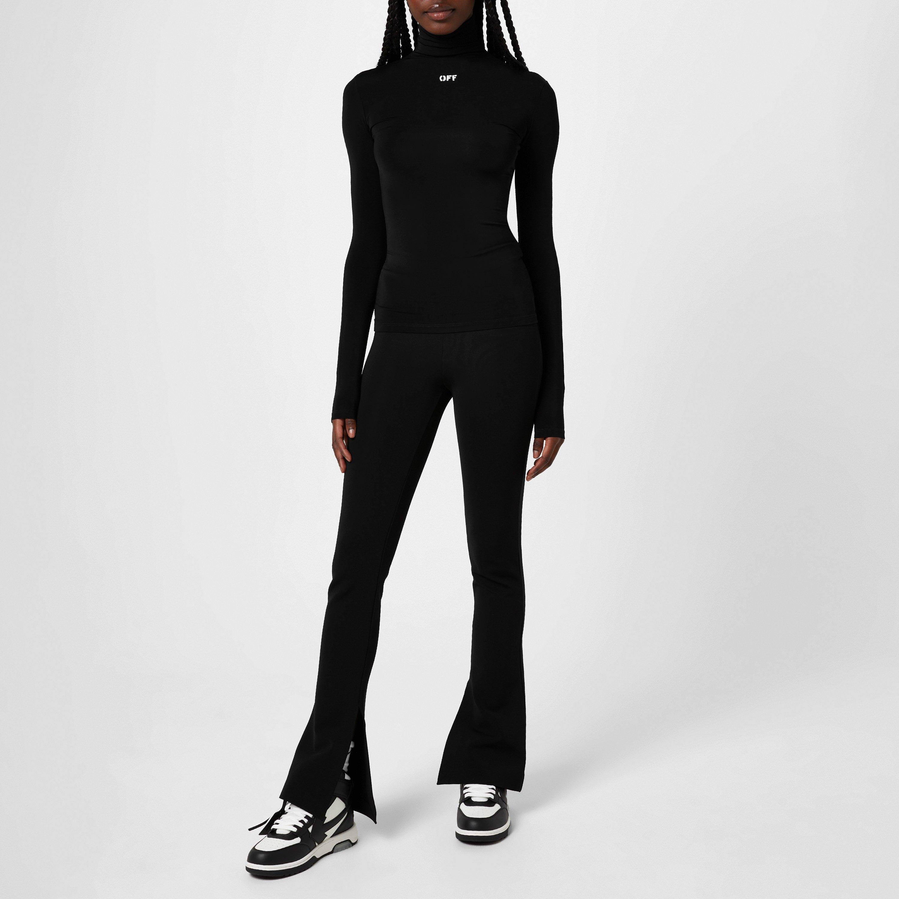 Off White | Sleek Split Leggings | Leggings | Cruise Fashion