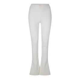 Off White Sleek Split Leggings