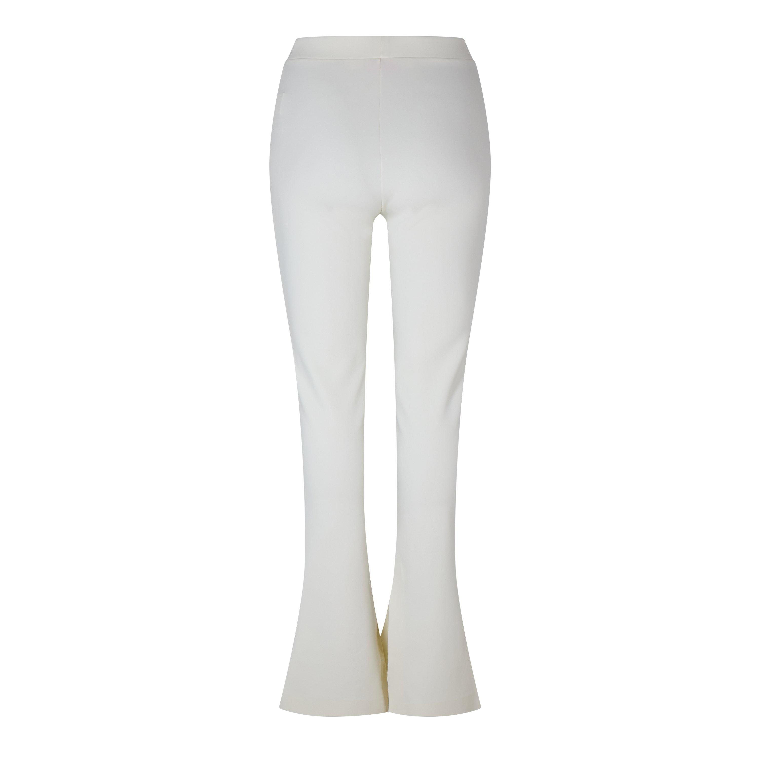 White - Off White - Women's Sleek Split Leggings - 2
