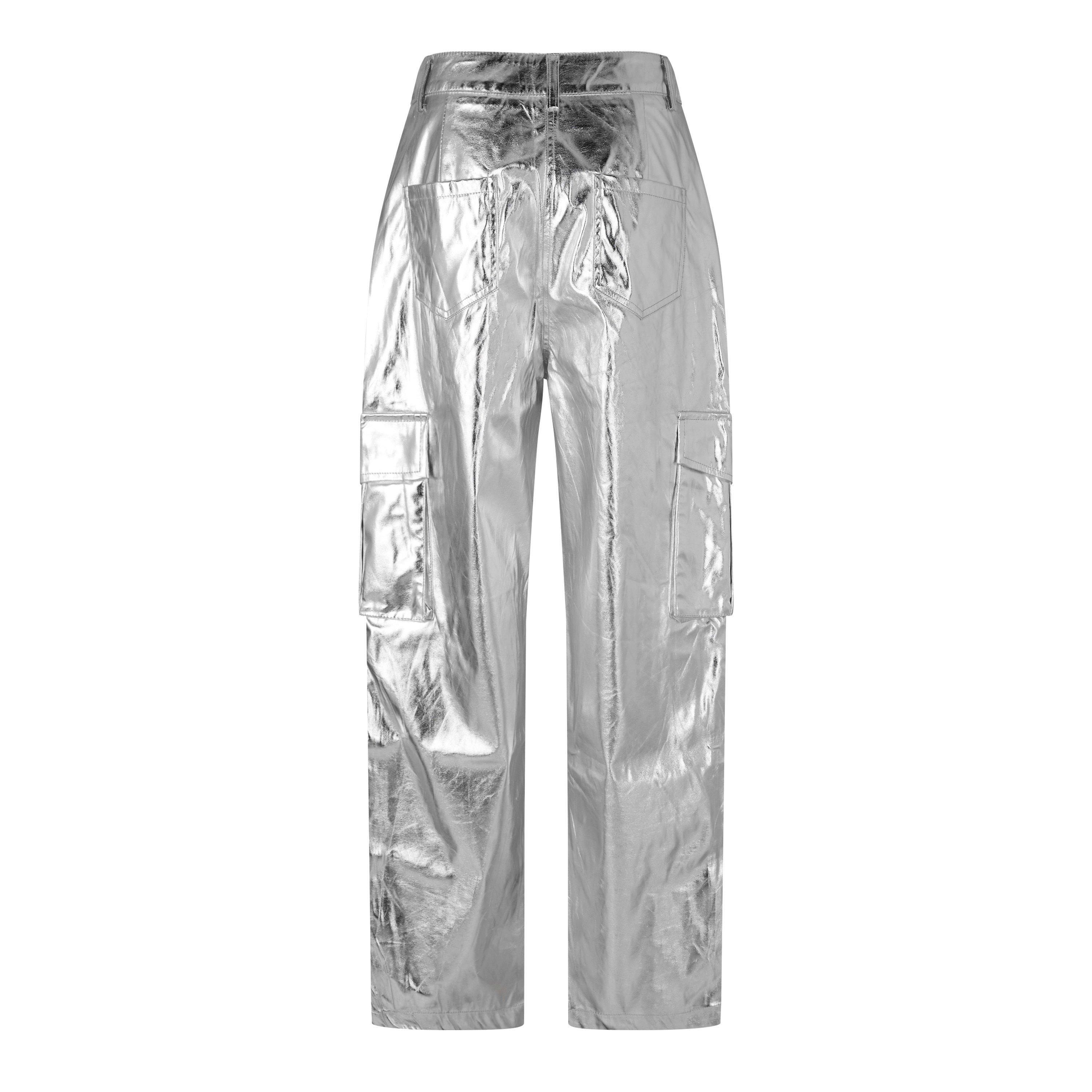 Silver - AmyLynn - Women's Slim Fit Trouser - 2