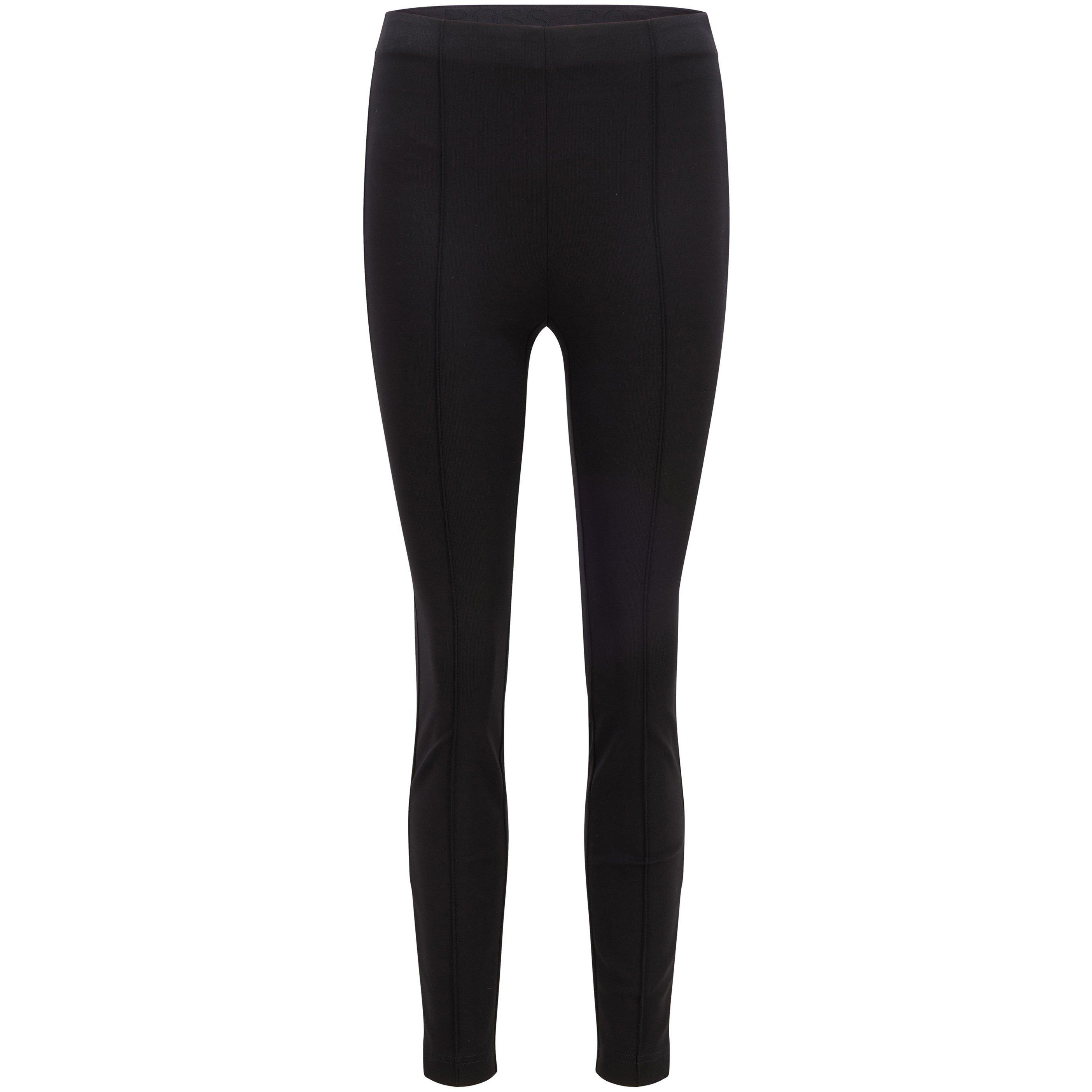 Boss Women's C Tashani Slim Fit Trousers - Black - 8 (36A)