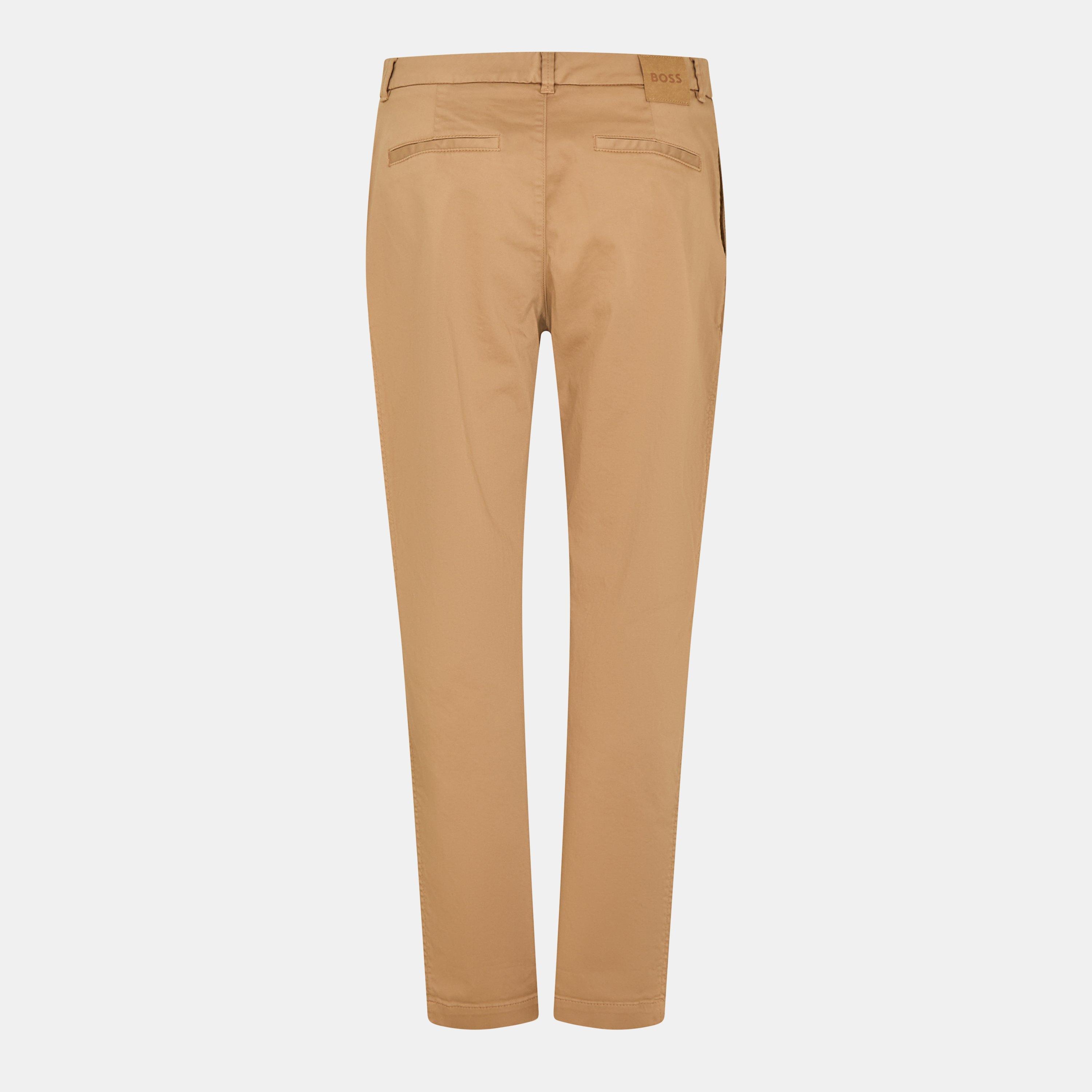 Med Beige - Boss - Women's Tashani Slim Fit Trousers - 2