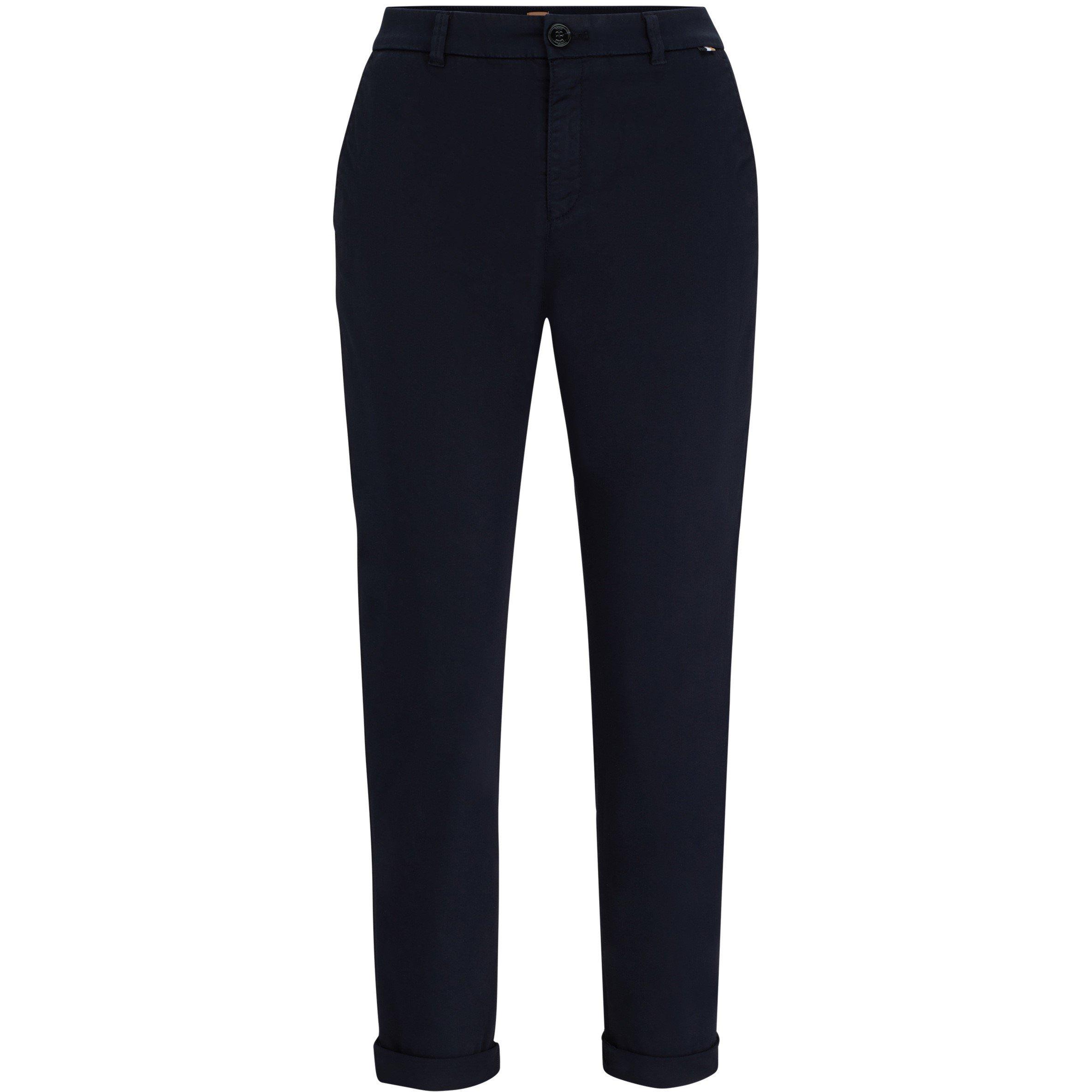Boss Women's Tashani Slim Fit Trousers - Open Blue - 8 (S)