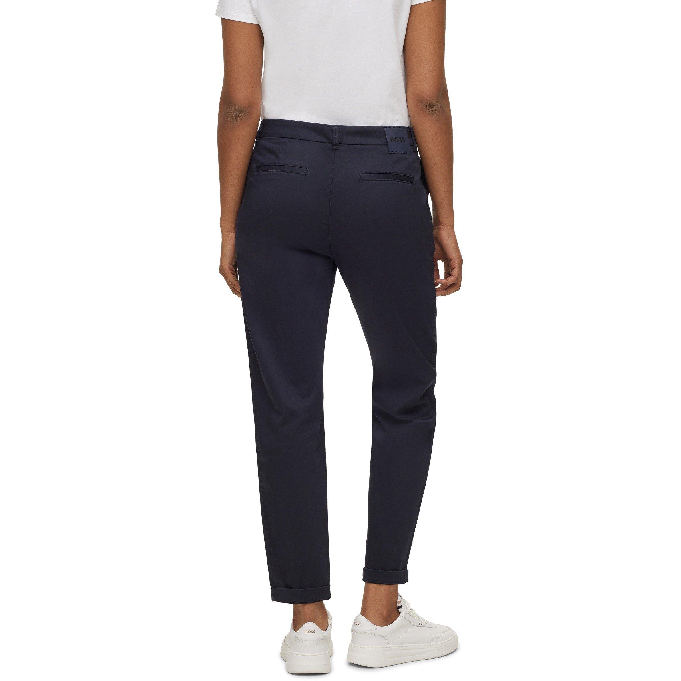 Open Blue - Boss - Women's Tashani Slim Fit Trousers - 2